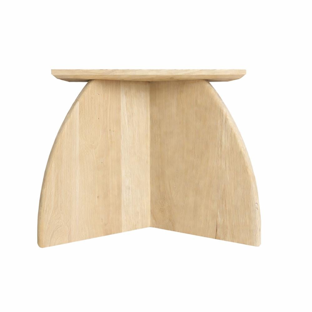 Wang salonpoot houtkleur – set van 2, 54 × 4 cm, 40 cm hoogte