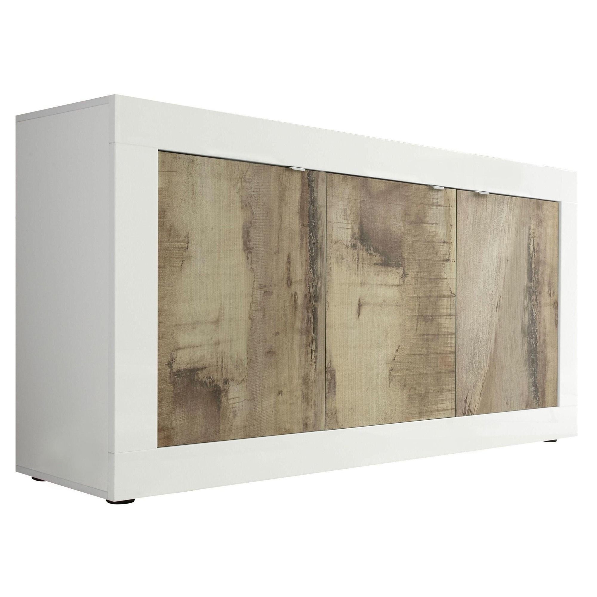Wit‑eiken dressoir 160 cm – Moderne opberoplossing van Pesaro Mobilia