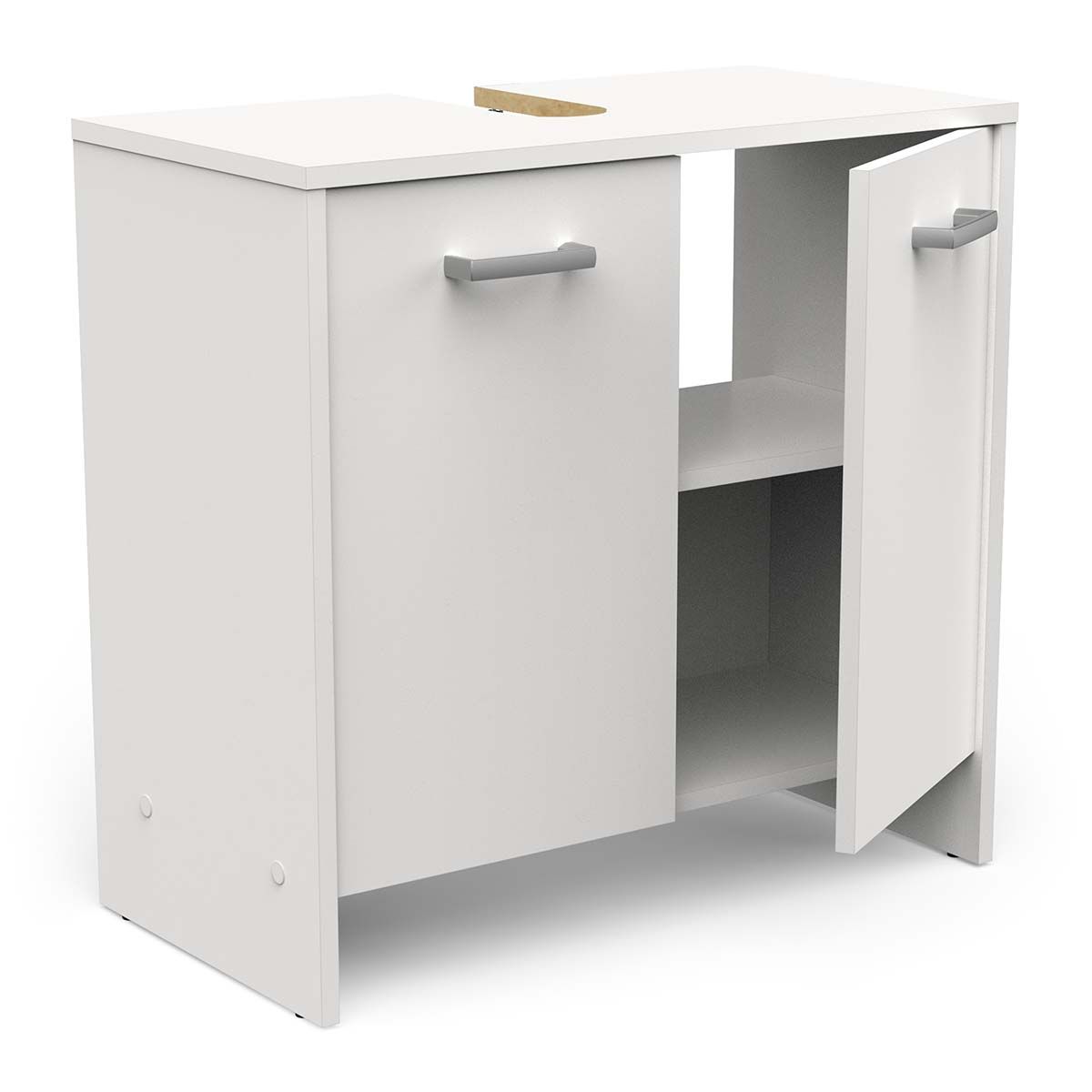 Witte Badkameronderkast Charlie – Strak Design en Praktische Opbergruimte