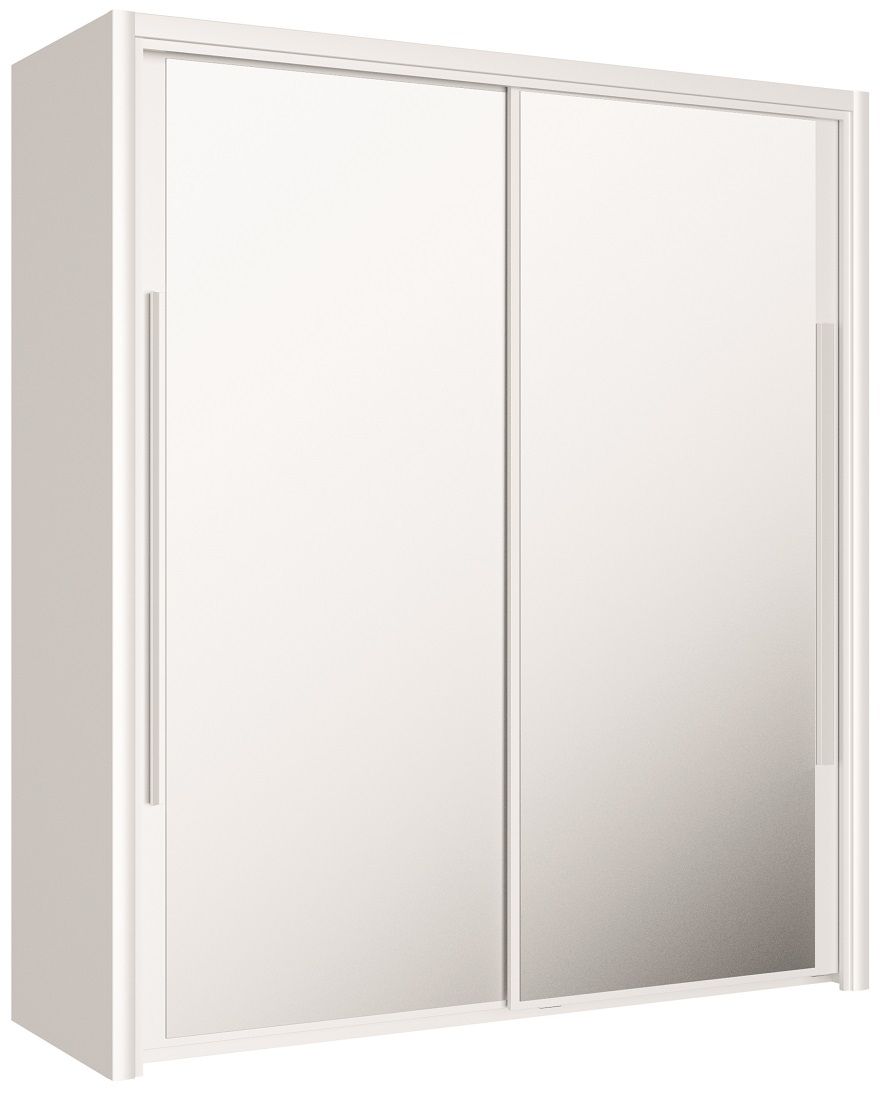 Witte Kledingkast Cyrus – Ruimtebesparend Design voor een Netjes Slaapkamerinterieur
