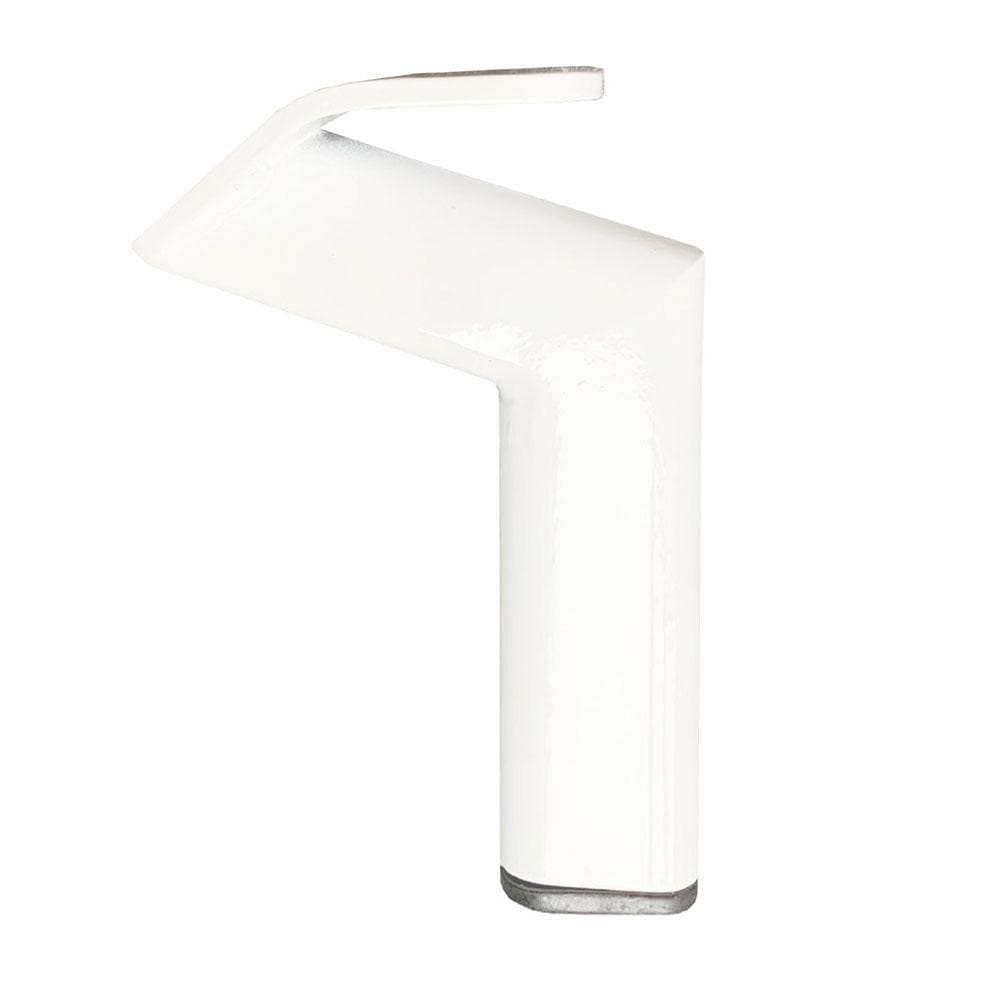 Witte Stalen Meubelpoot – Strak Design, 16 cm Hoog