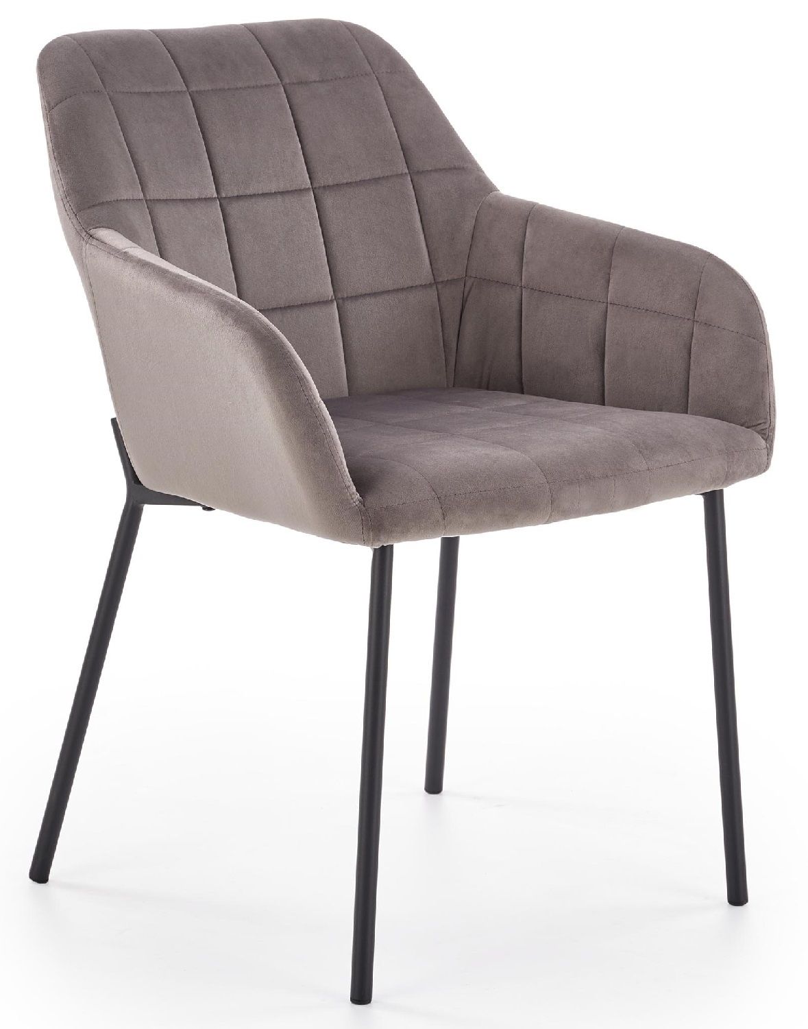 Wolker eettafelstoel in stijlvol grijs – modern comfort van Home Style