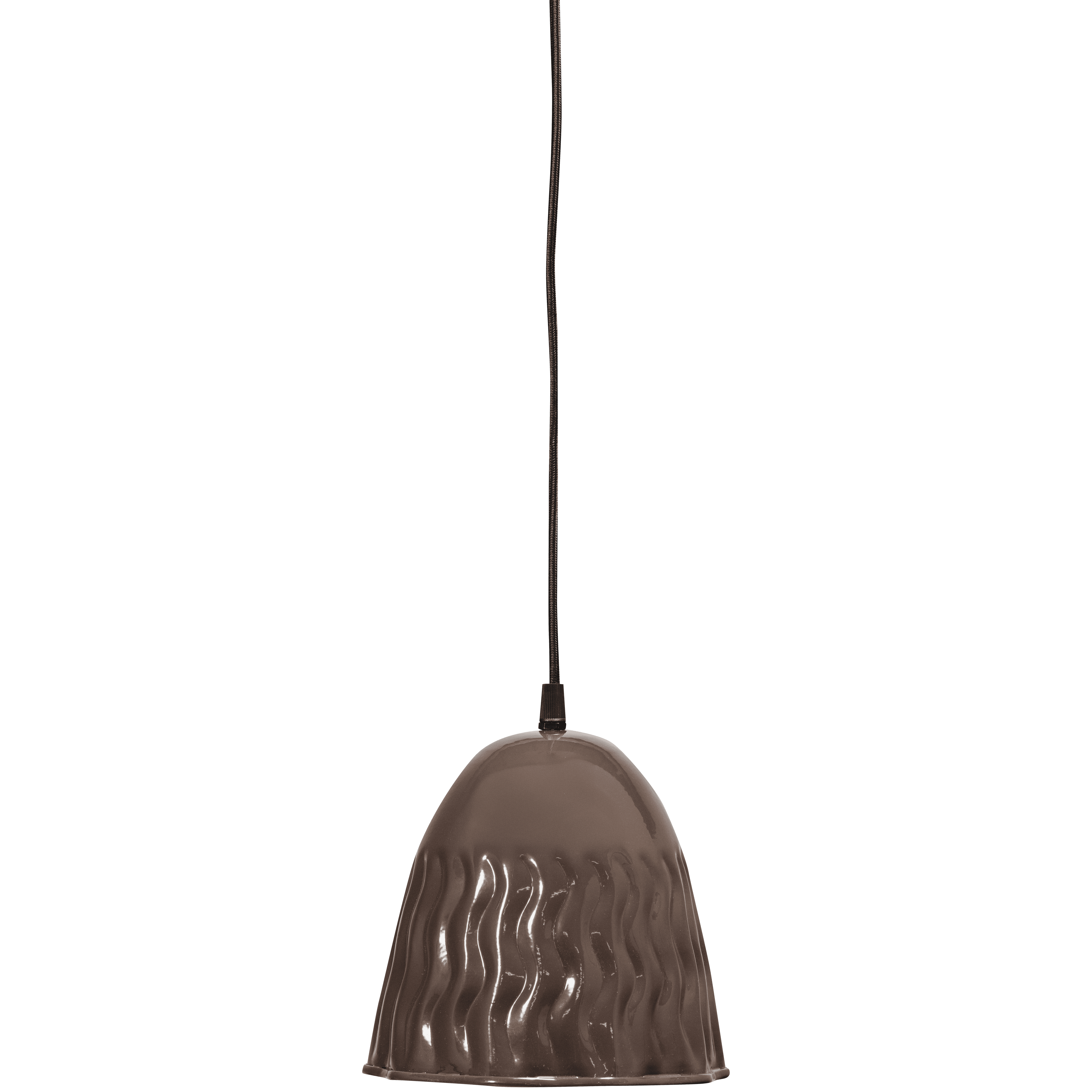 WOOOD Arleso Hanglamp – Donkerbruine Moderne Metalen Hanglamp
