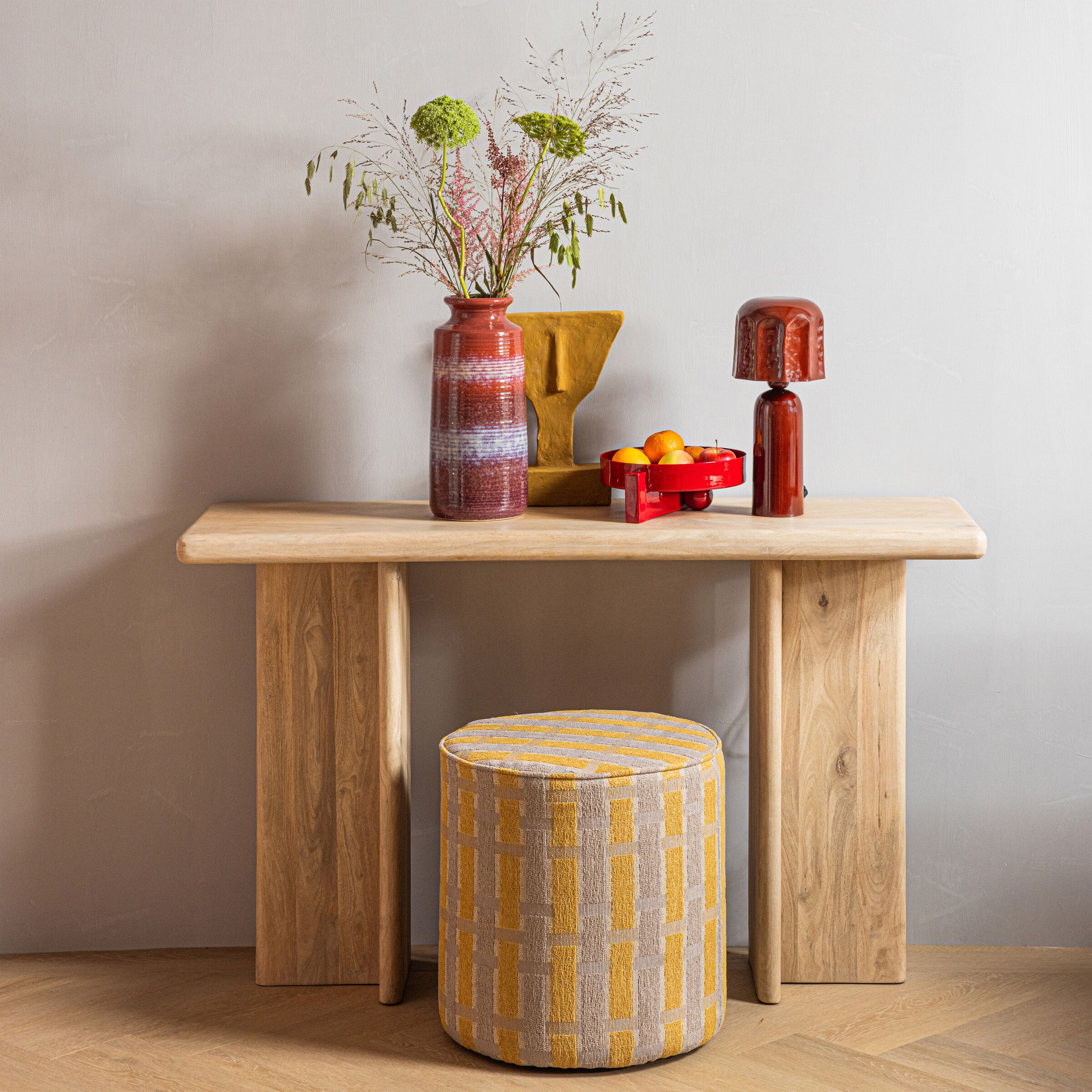 WOOOD Ato Sidetable Mangohout – Natuurlijke ontspanning in elk interieur