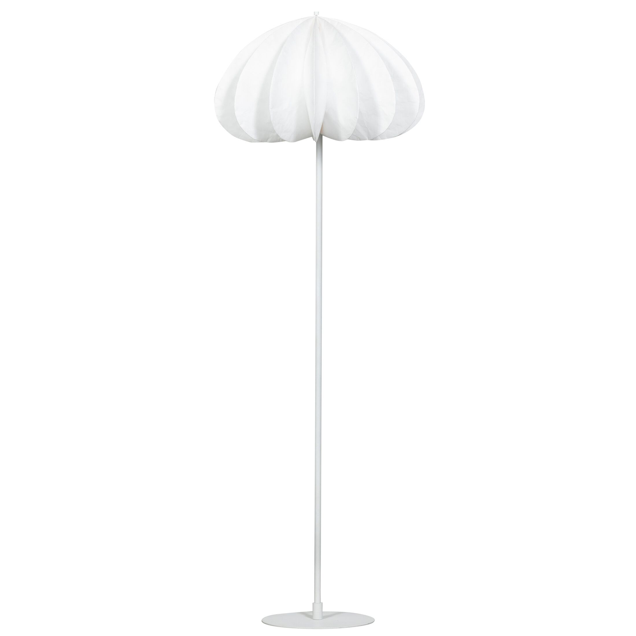 WOOOD Dalia Vloerlamp – Elegante papieren kap in wit, 150 cm