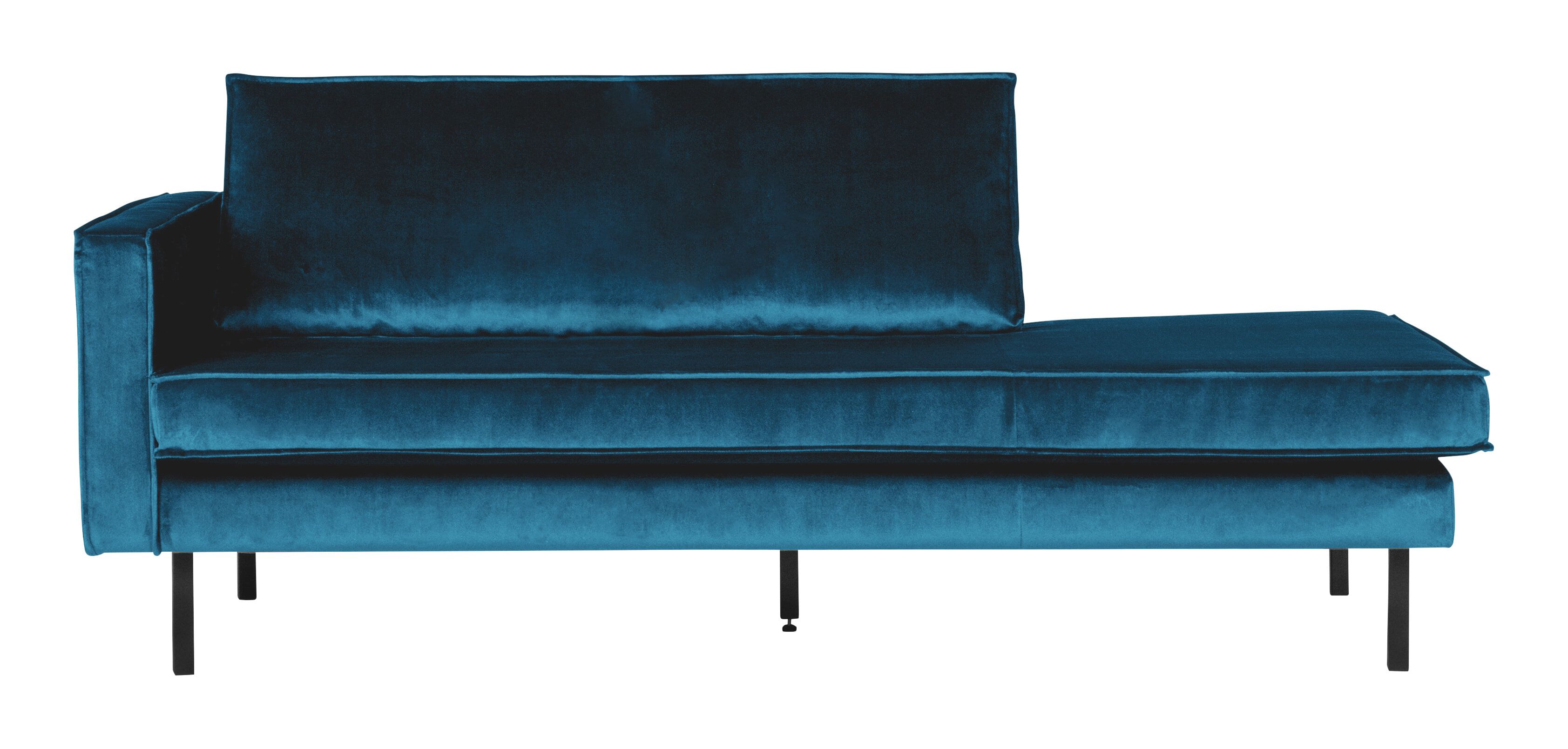 WOOOD Daybed Rodeo Links – Luxe Velvet in Blauw