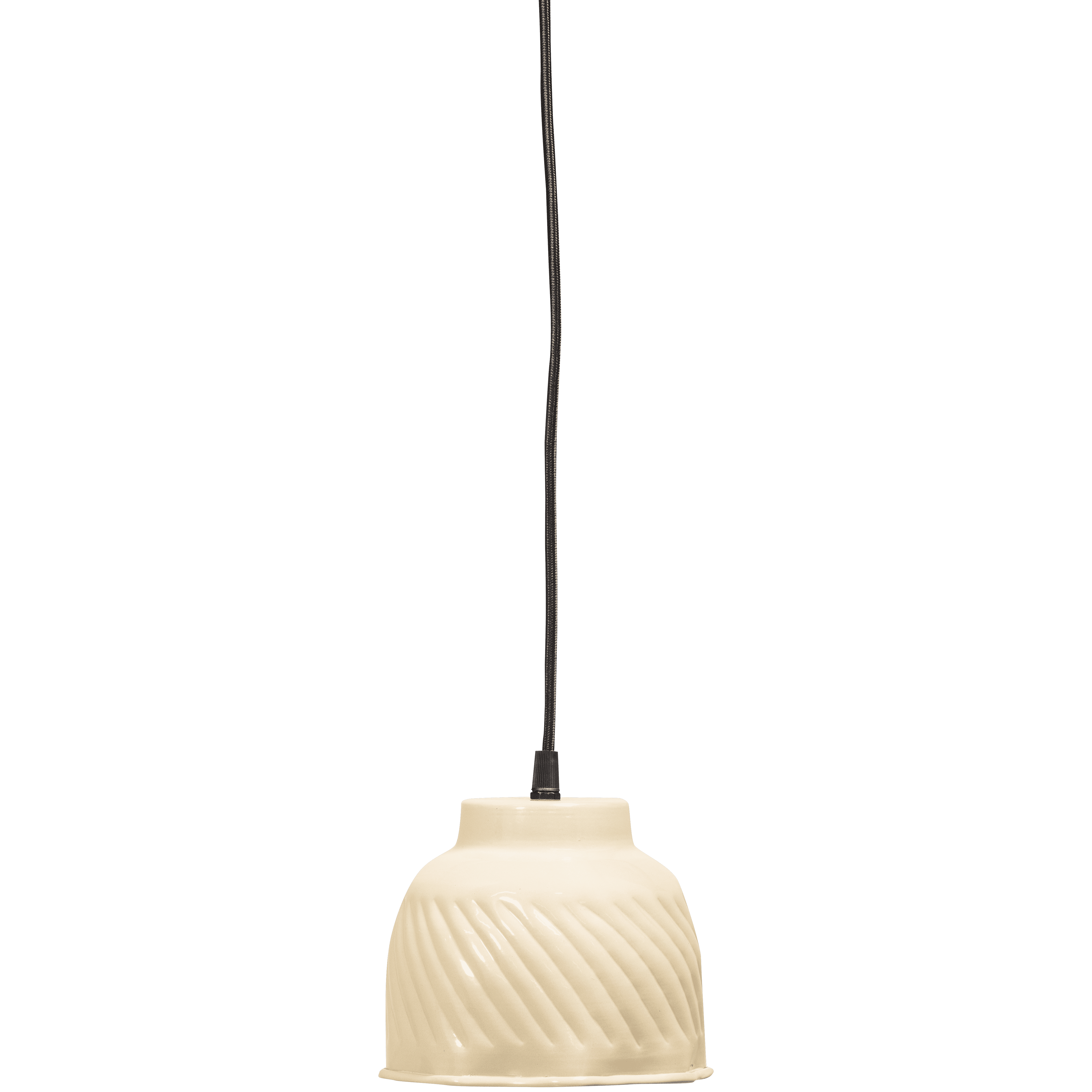 WOOOD Hanglamp Arleso – Moderne metalen hanglamp in zandkleur
