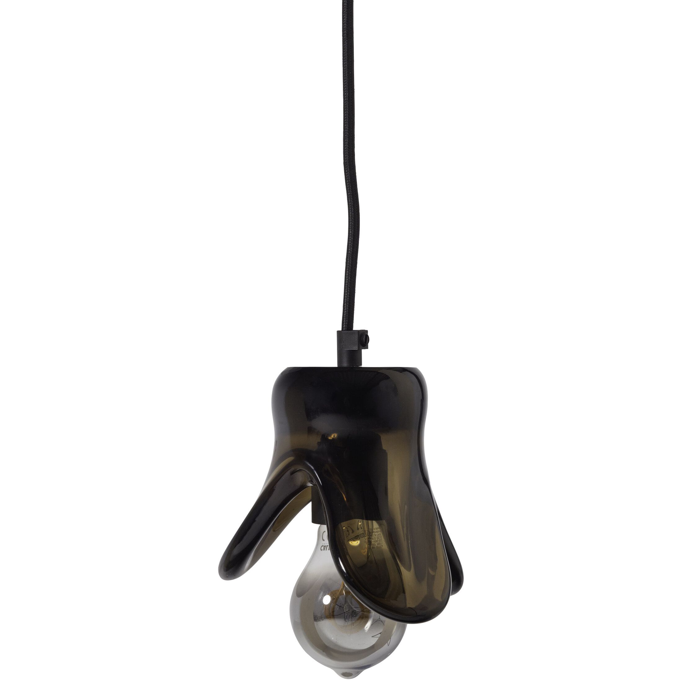 WOOOD Hanglamp Elle Glas – Warme Bruine Sfeer voor Jouw Interieur