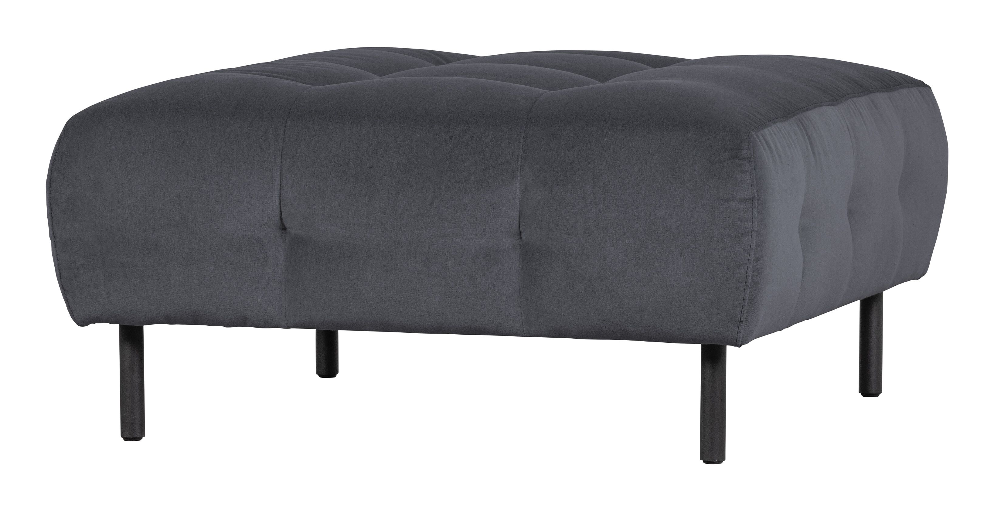 WOOOD Hocker Lloyd Velvet – Cloud, vierkant en exclusief