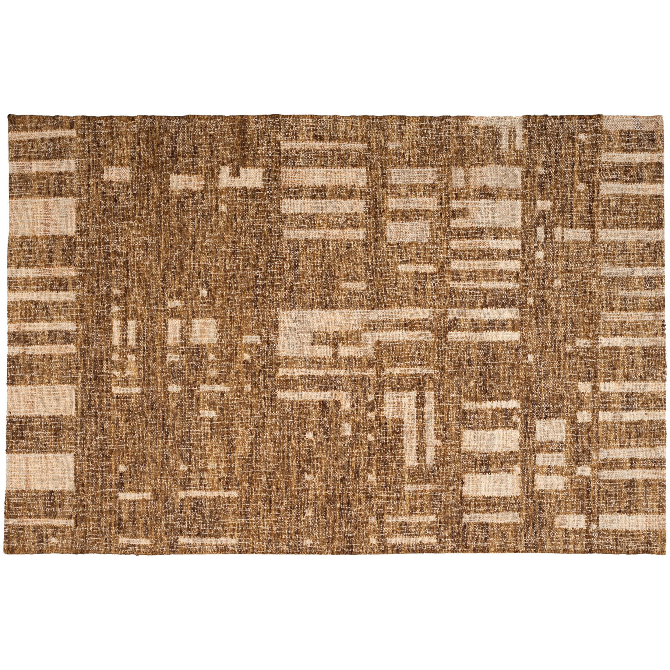 WOOOD Ian Bouclé Vloerkleed 170 × 240 cm – Warm Bruin