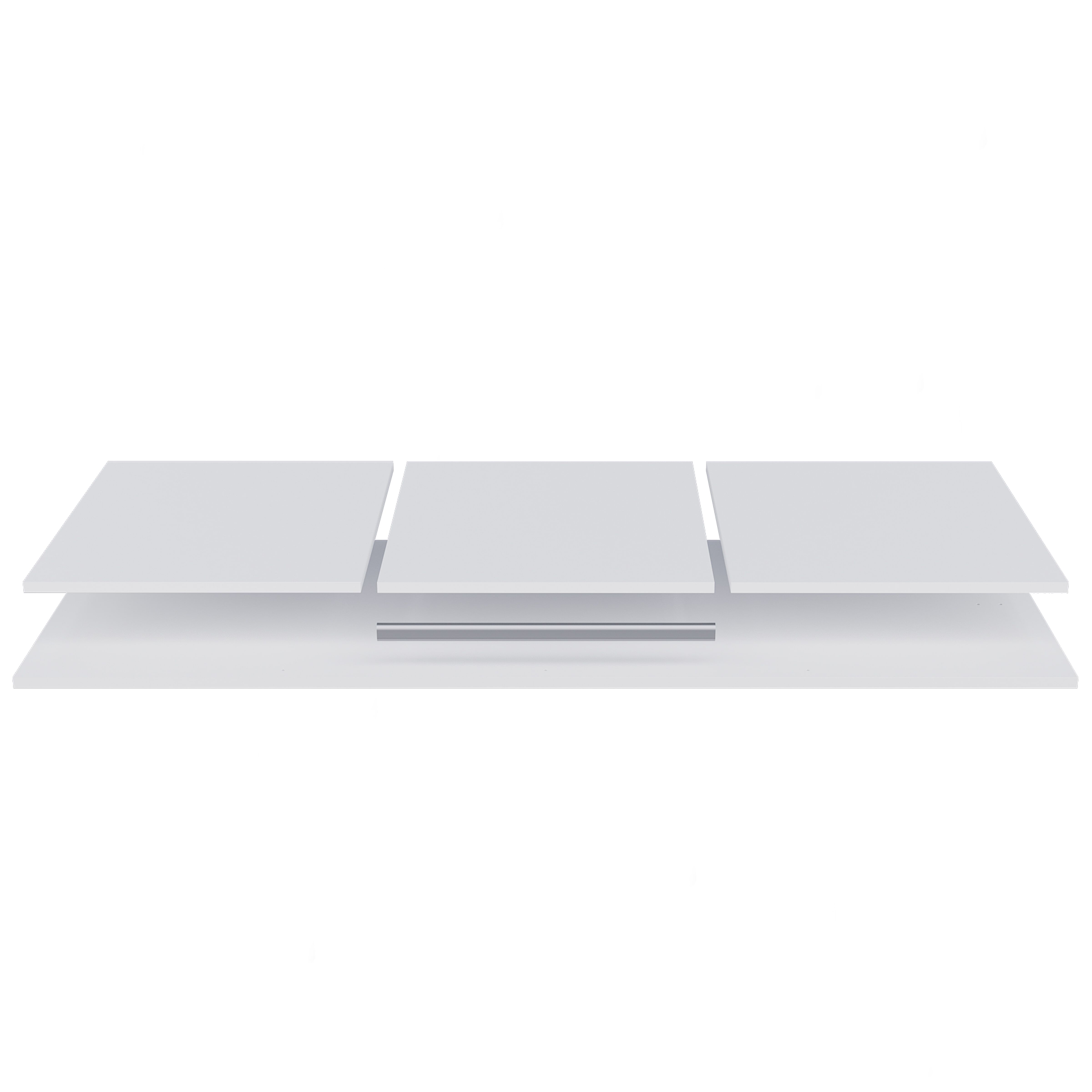 WOOOD Interieurpakket Connect 2‑deurs kast – wit, extra legplanken & tussenschot