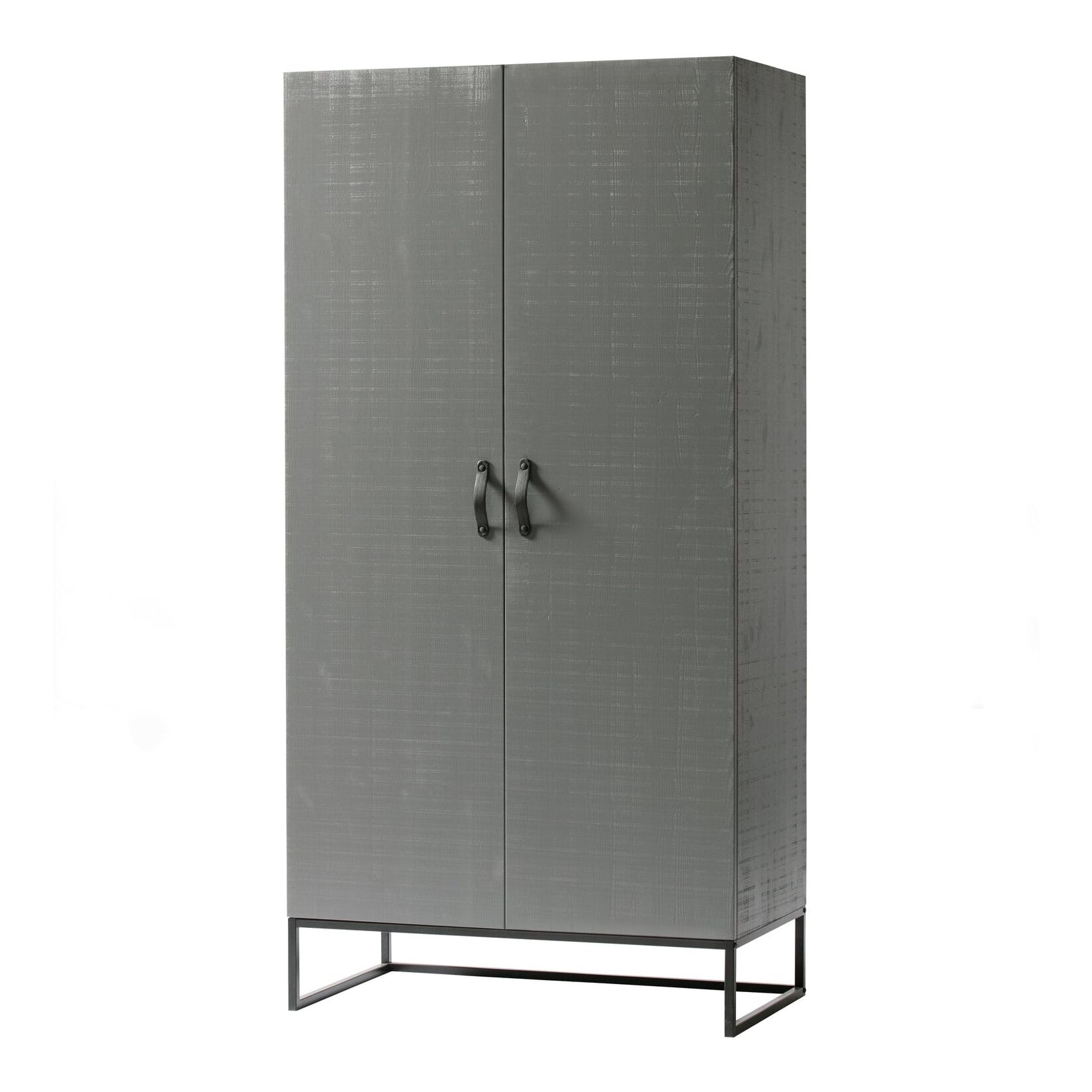 WOOOD Kledingkast Morris 195×100 cm – stoer in leemkleur
