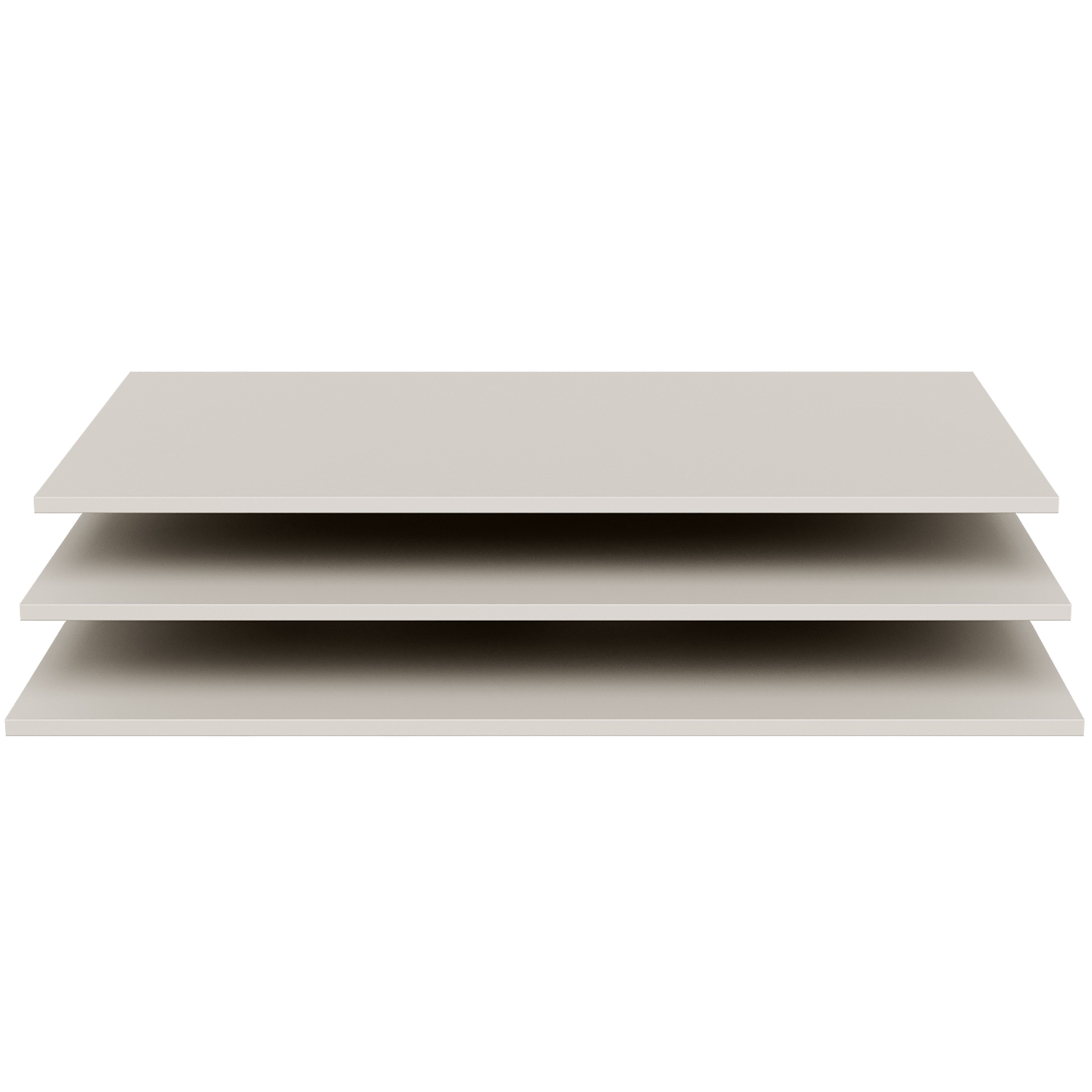 WOOOD Legplank Pure – Slanke Grijze Opvulling voor je Kledingkast