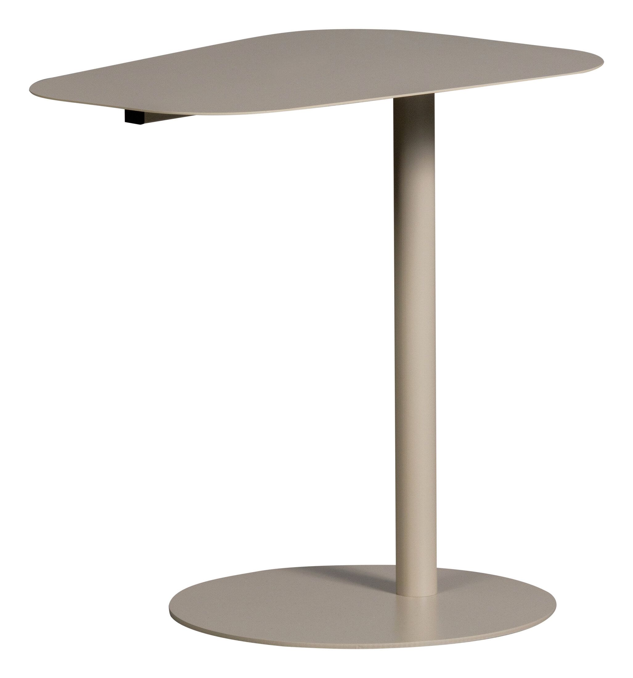 WOOOD Lia Laptoptafel – Strakke metalen bijzettafel in Dust