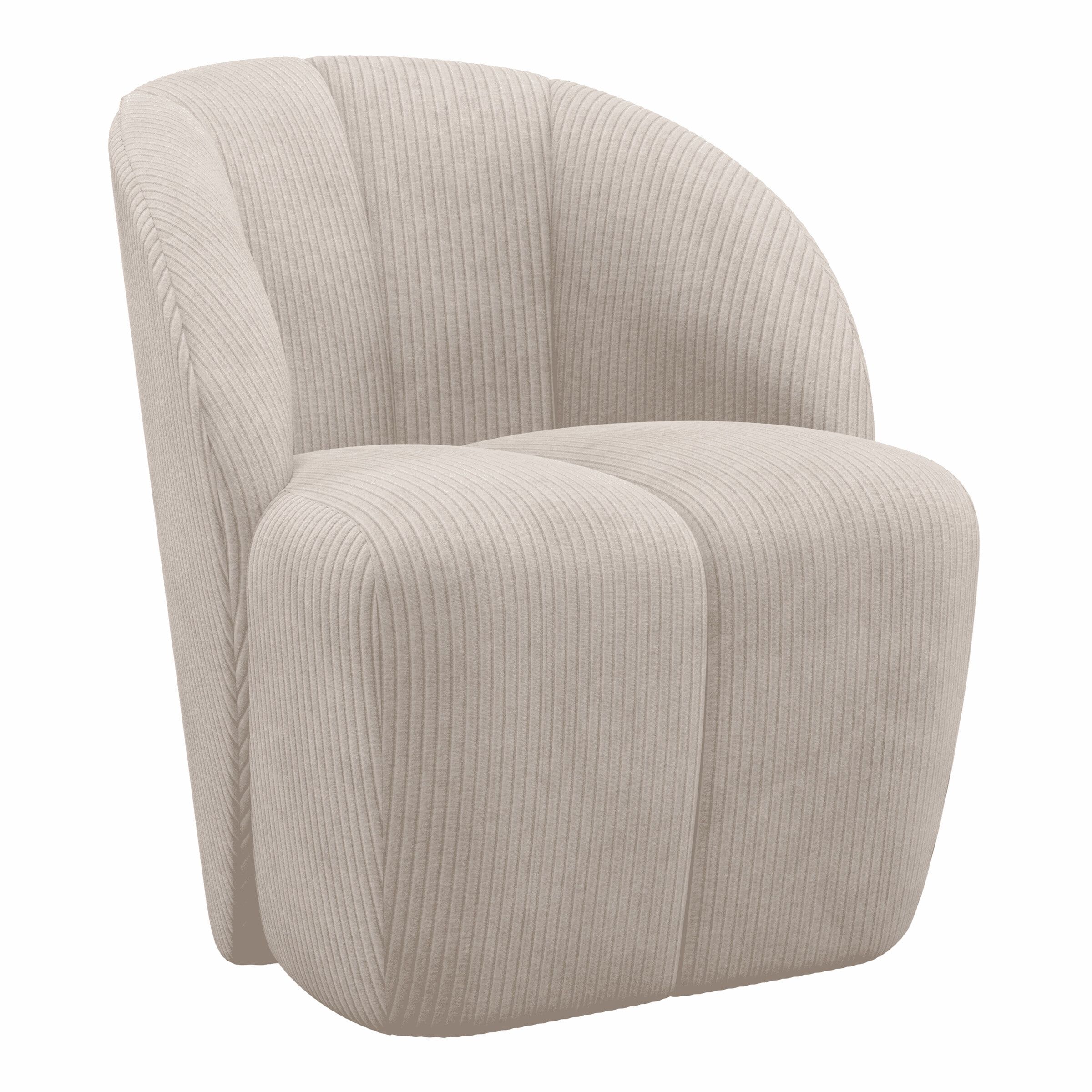 WOOOD Mojo Draaifauteuil in Ecru – Comfort & Design voor elke ruimte