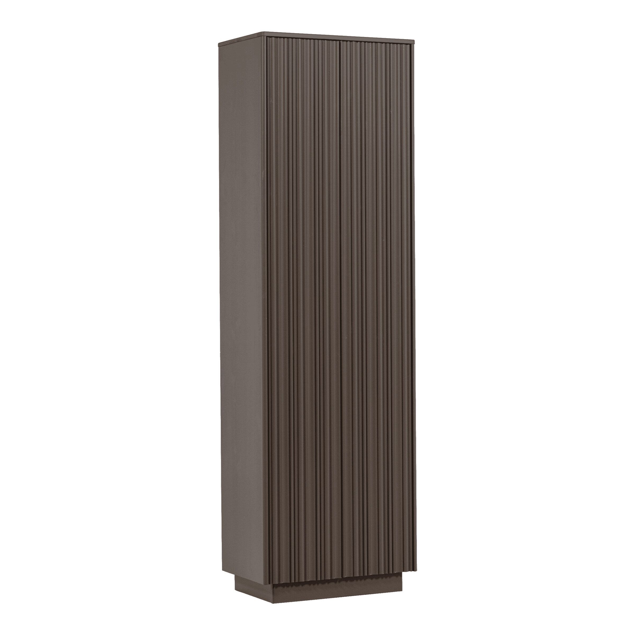 WOOOD Nova Opbergkast – Truffelbruin, 215 × 67 cm
