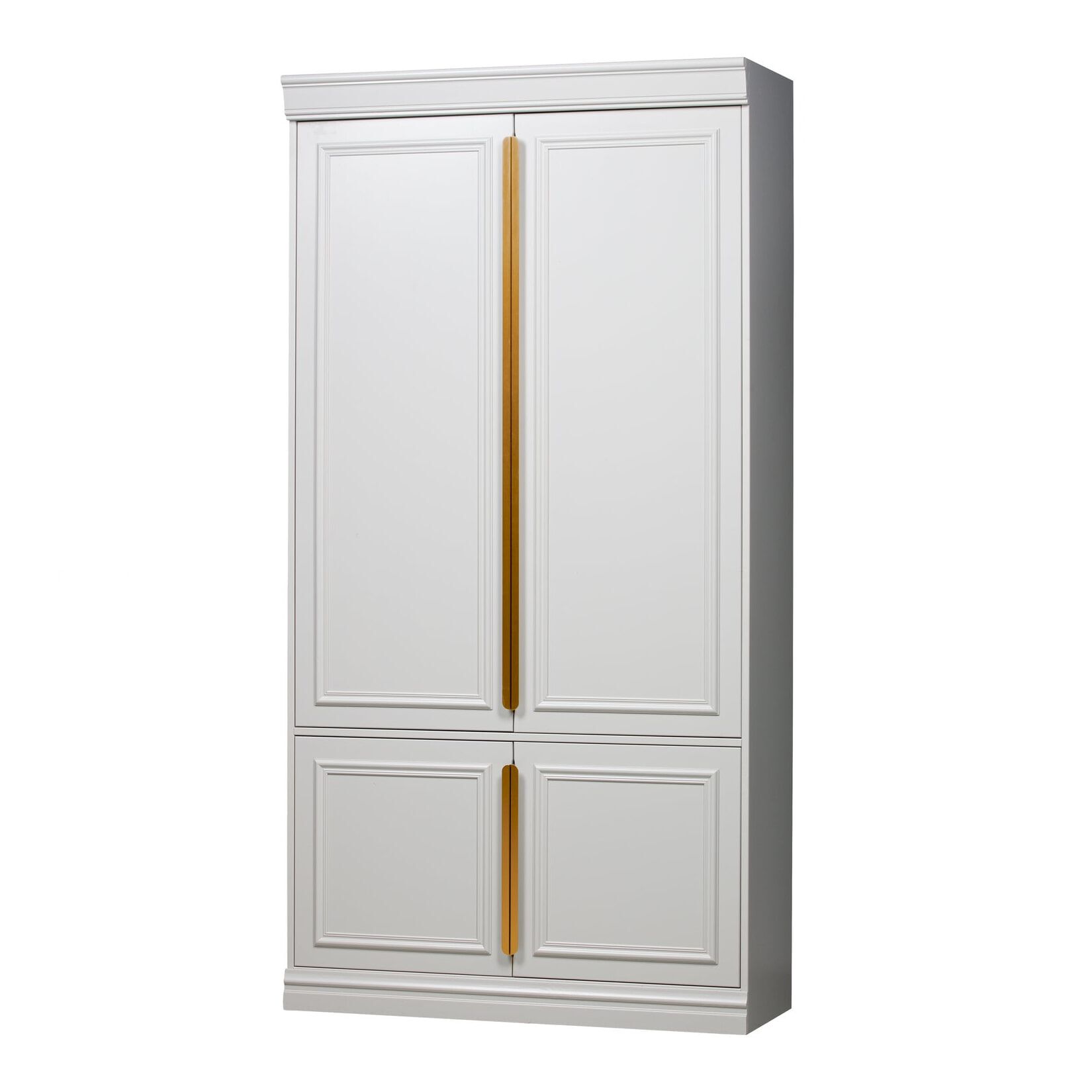WOOOD Organize Kledingkast in Mist – Elegante Opbergoplossing van Grenen