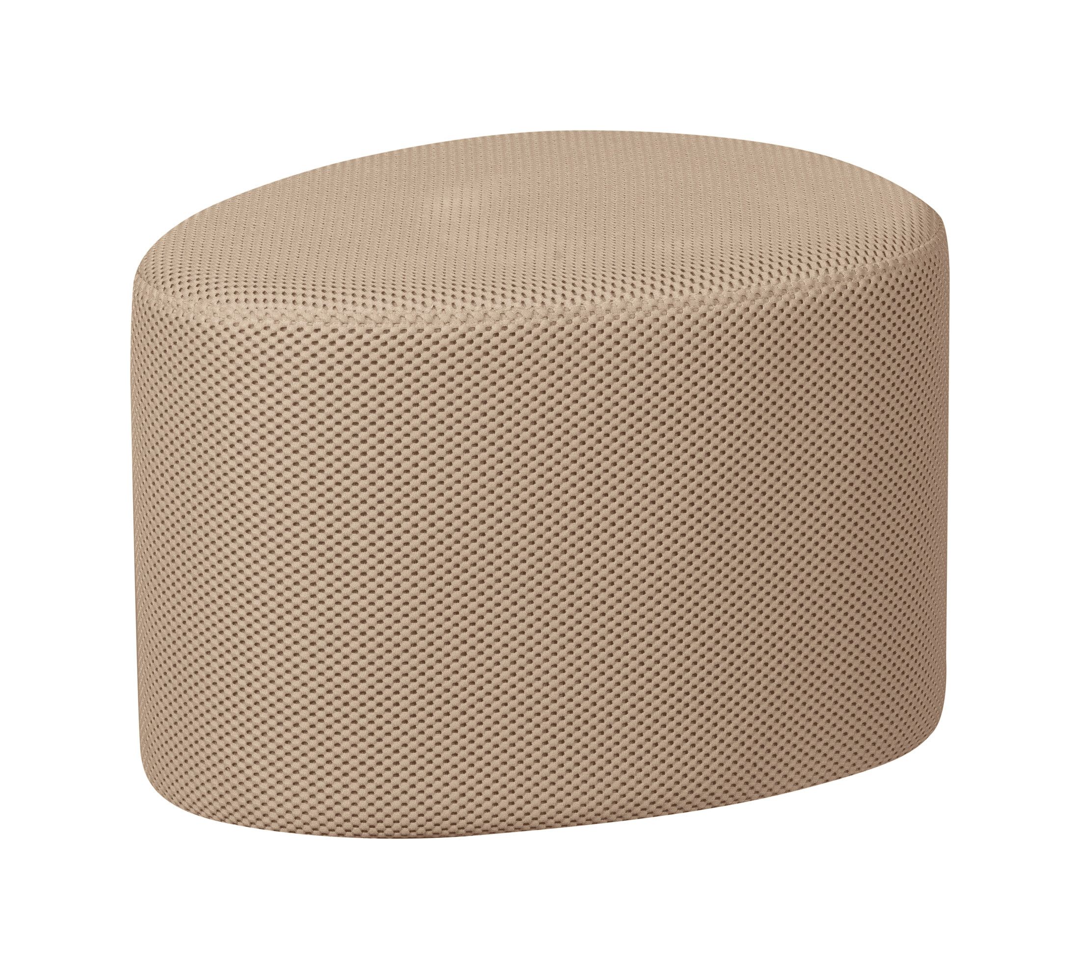 WOOOD Poef Puuk Mesh – Naturel (Exclusive collectie)