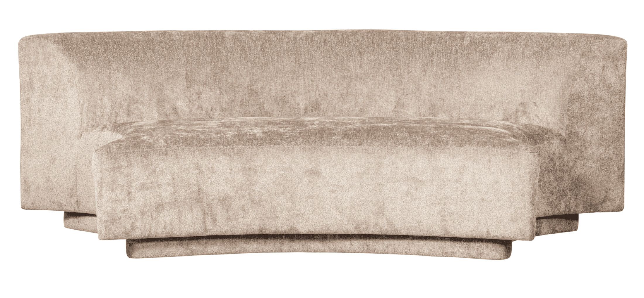 WOOOD Popular Modulair 2‑zitsbank in Chenille – Luxe en Flexibel Comfort