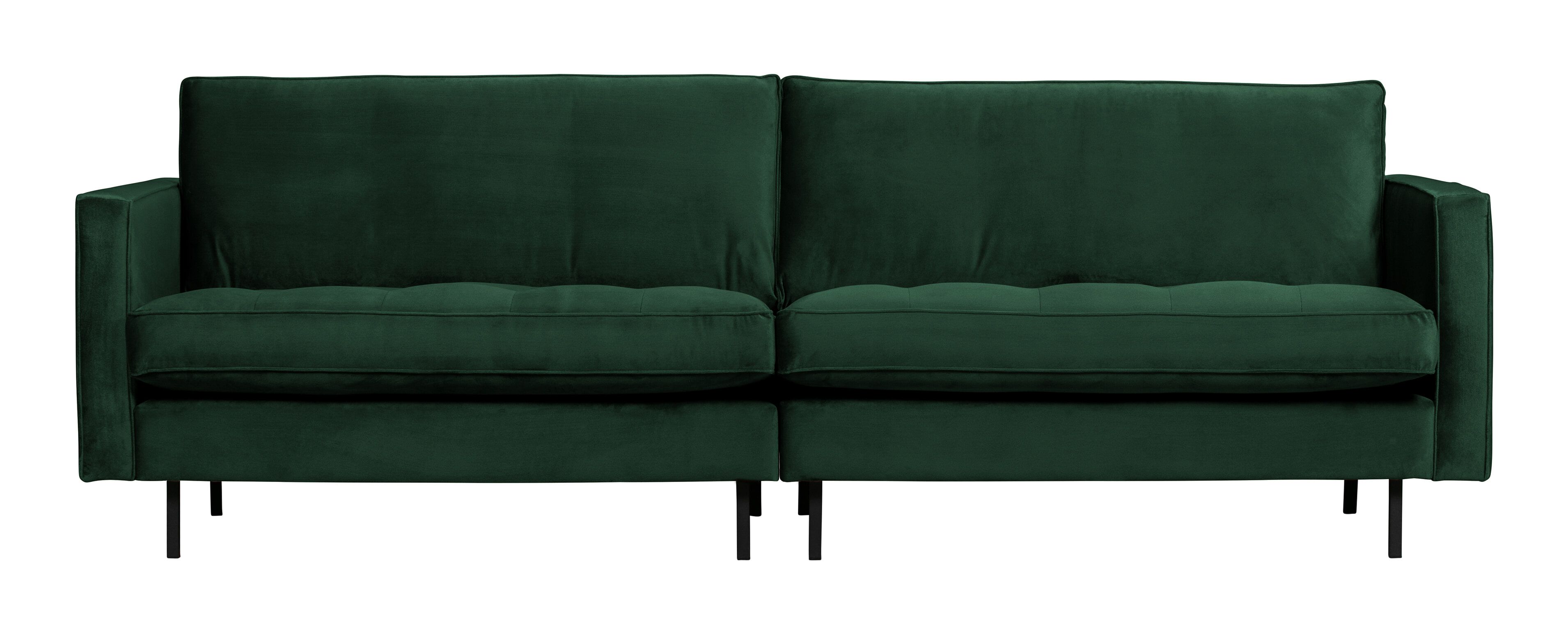 WOOOD Rodeo 3-zits bank – Luxe velvet in Green Forest