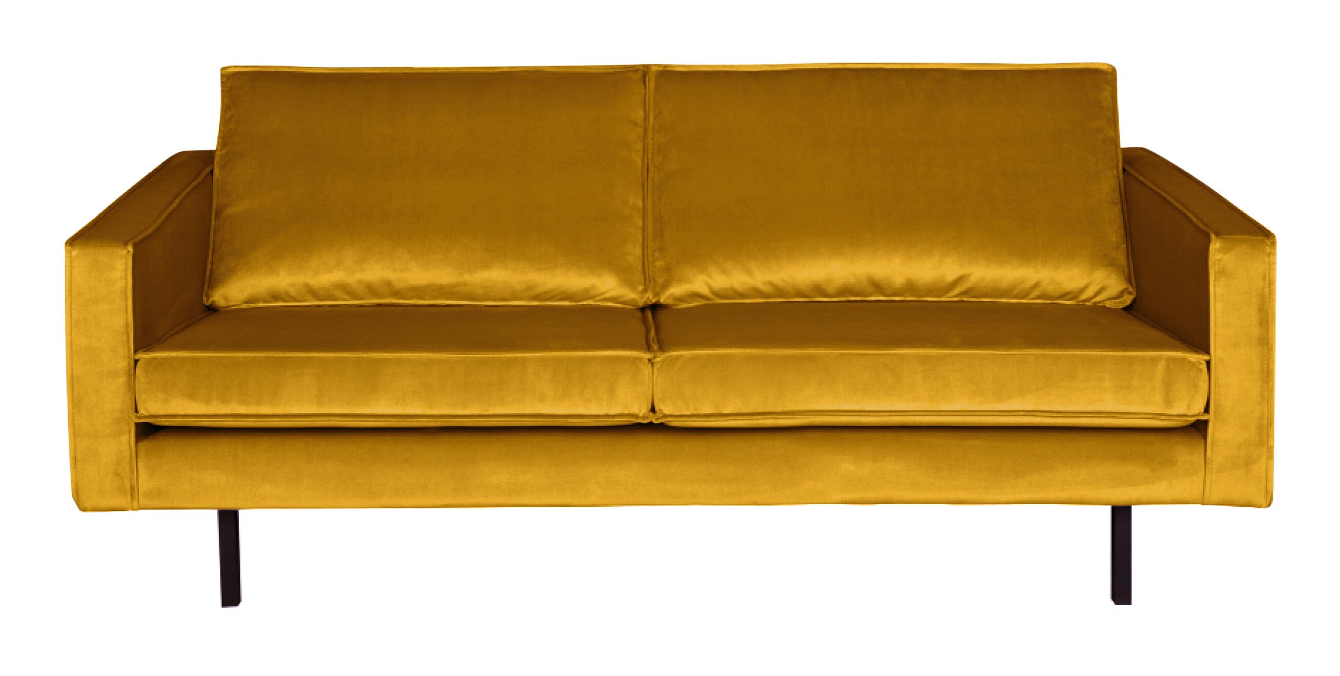 WOOOD Rodeo Velvet 2,5-zits bank – Oker – Luxe, modern comfort