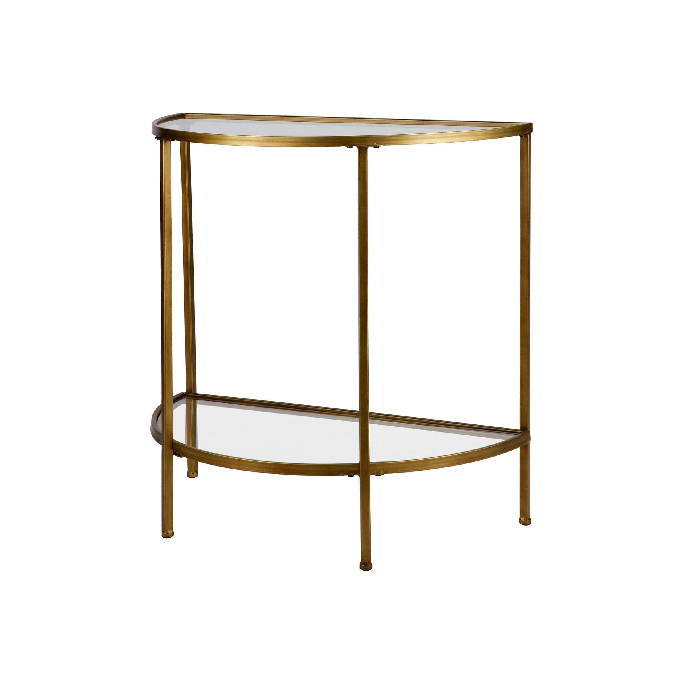 WOOOD Sidetable Goddess – Antiek Brass, Elegante toevoeging voor elke kamer
