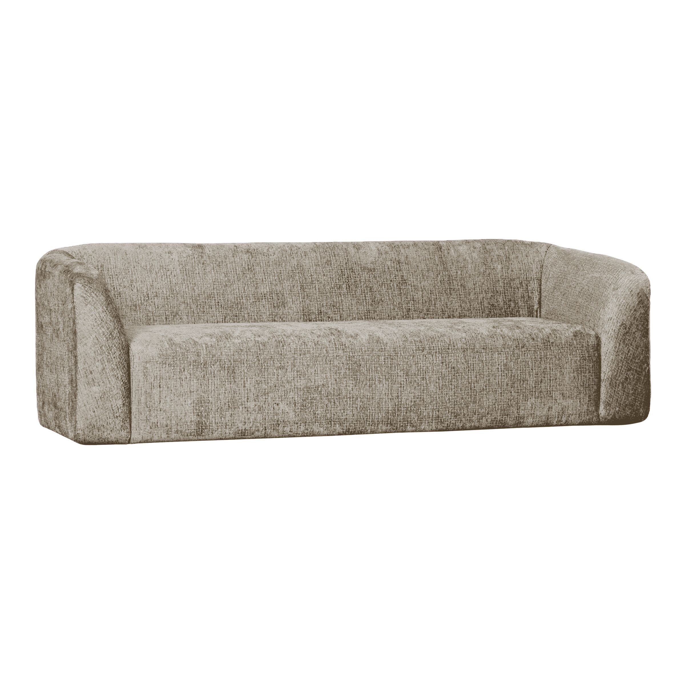 WOOOD Sloping 3‑zits bank in luxueuze Velvet Wheatfield – modern comfort voor elke woonkamer