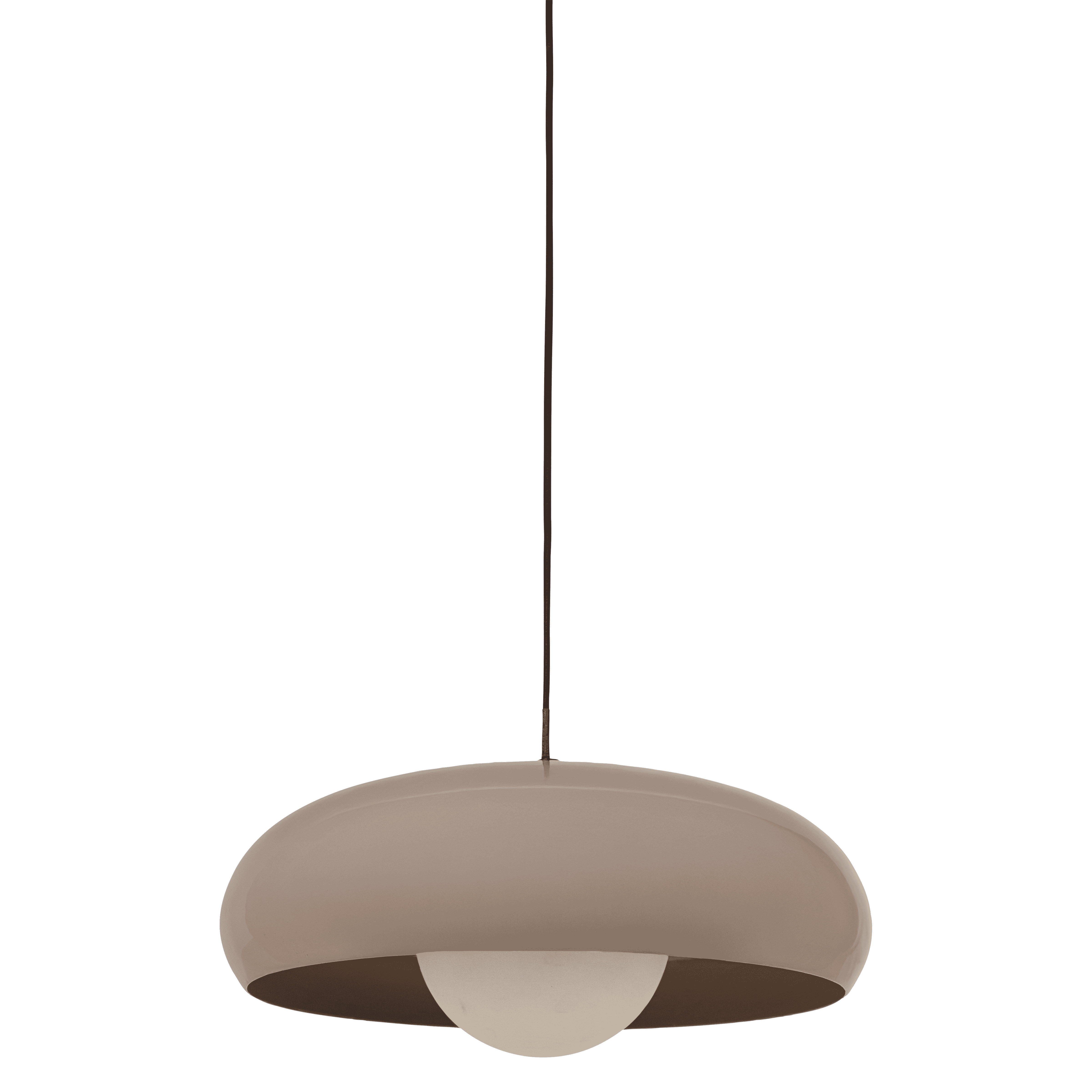 WOOOD Tivo Hanglamp 40 cm – Zand: Stralende ronde elegantie voor elke ruimte