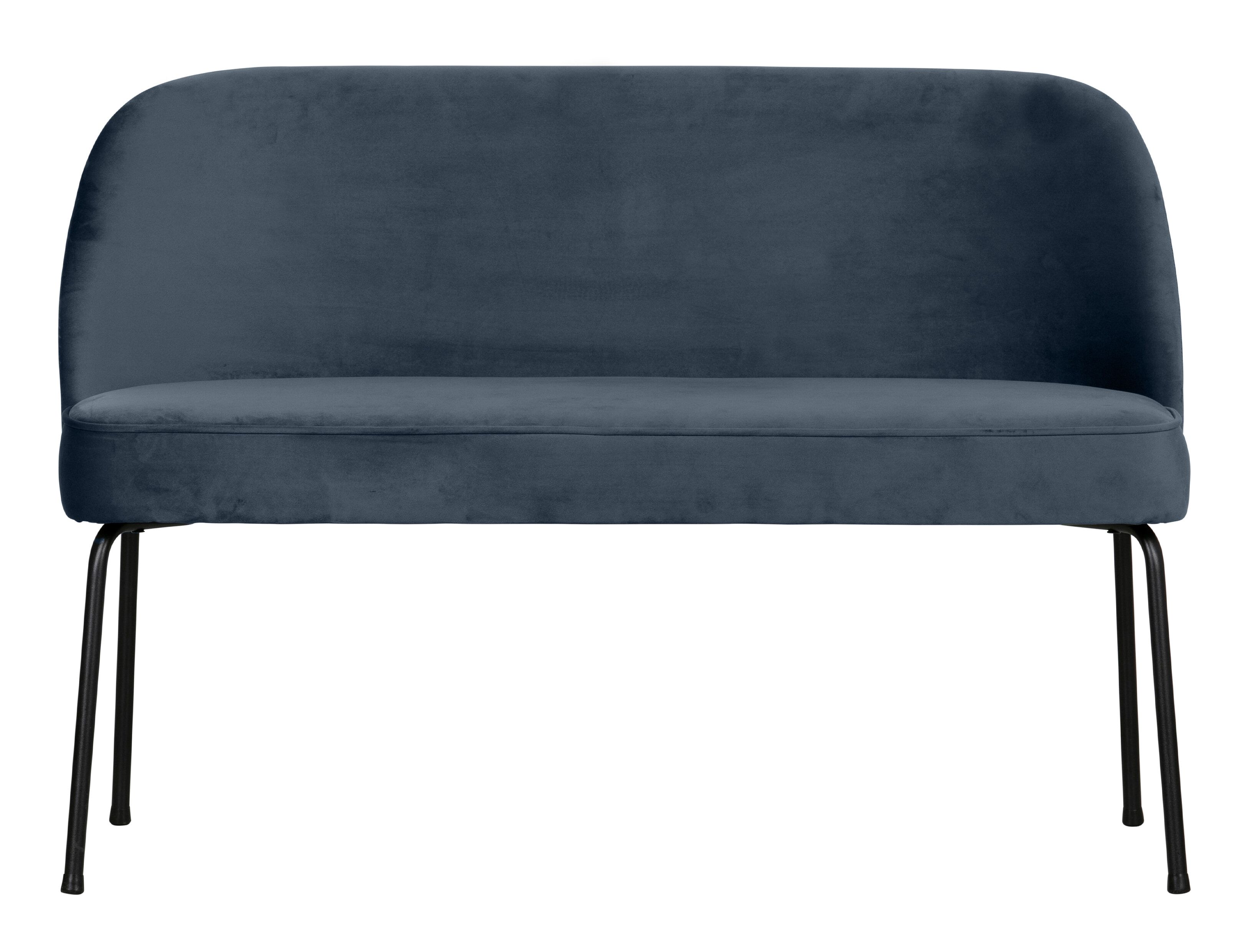 WOOOD Vogue Velvet eetkamerbank – stijlvol comfort in Teal