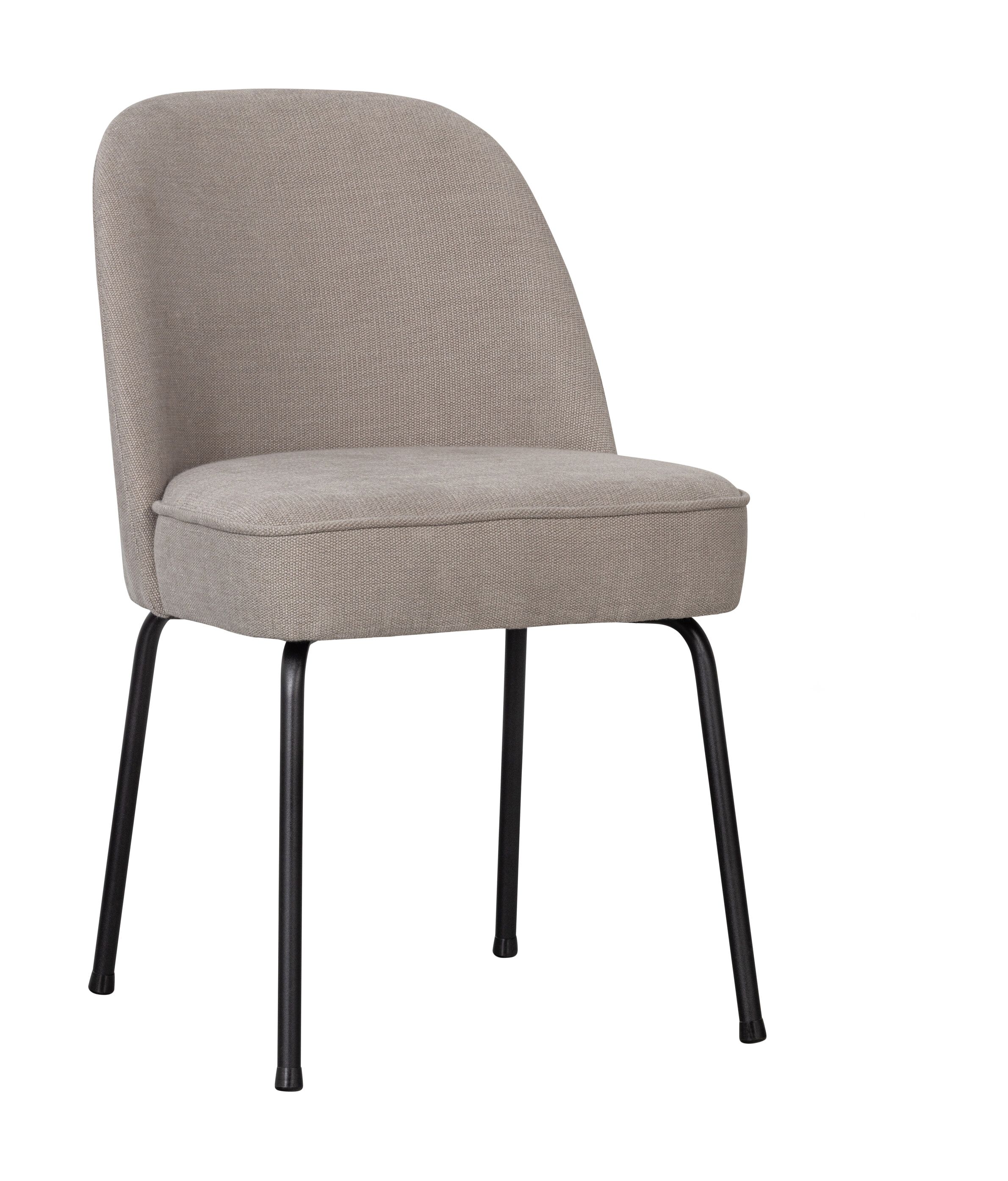 WOOOD Vogue Woven eetkamerstoel – Zand, stijlvol & comfortabel