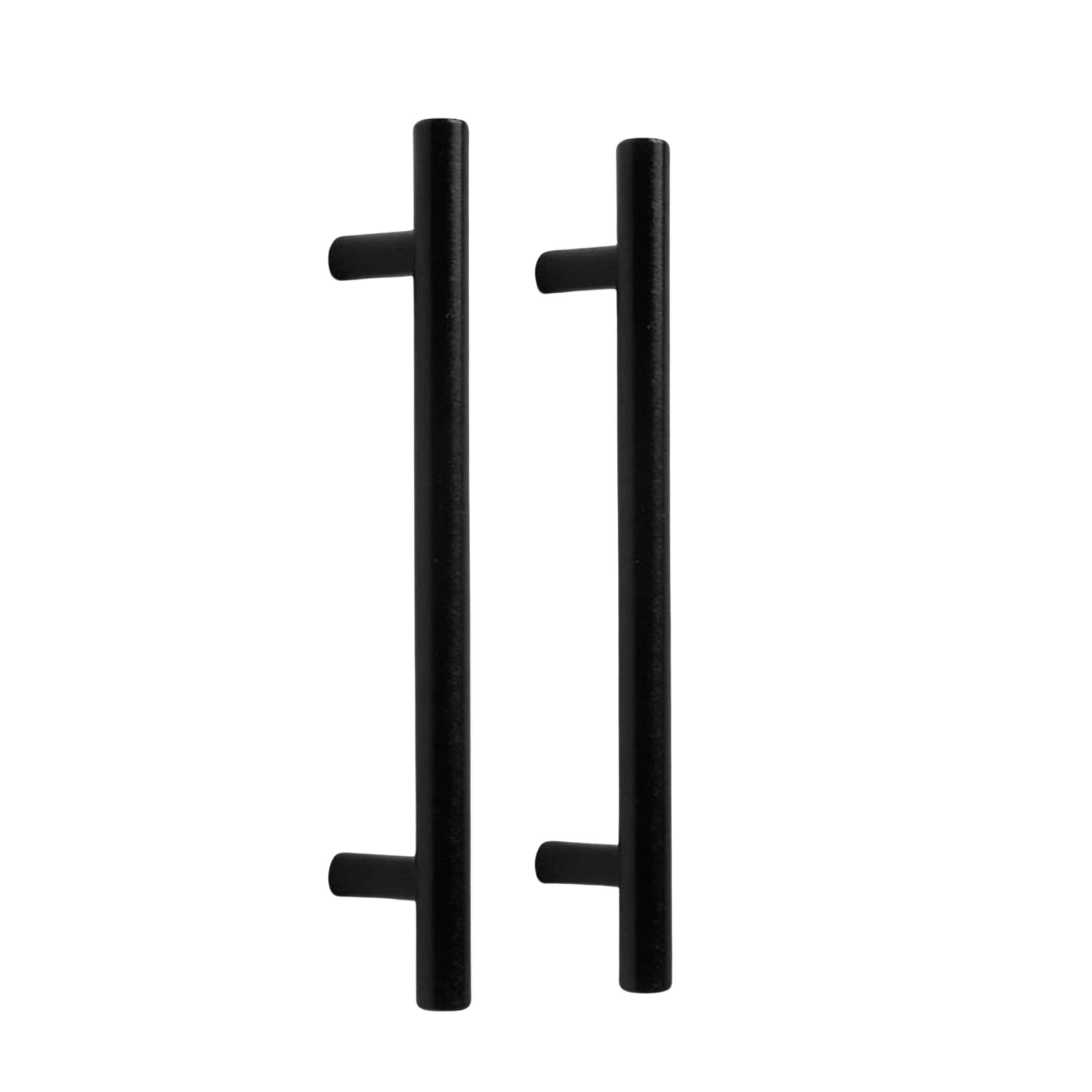 XIVADA Handgreep Reza – Matzwarte aluminiumgrepen, 20 cm (set van 2)
