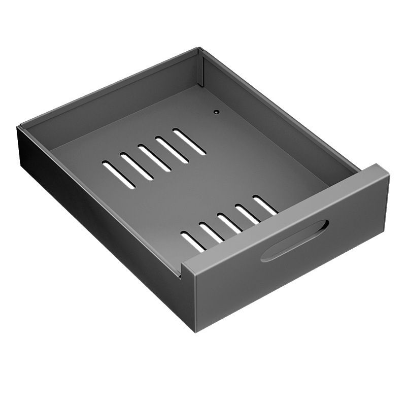 XIVADA Schuiflade Keukenkast Organizer – Zwart, 30 cm, Sterk Aluminium