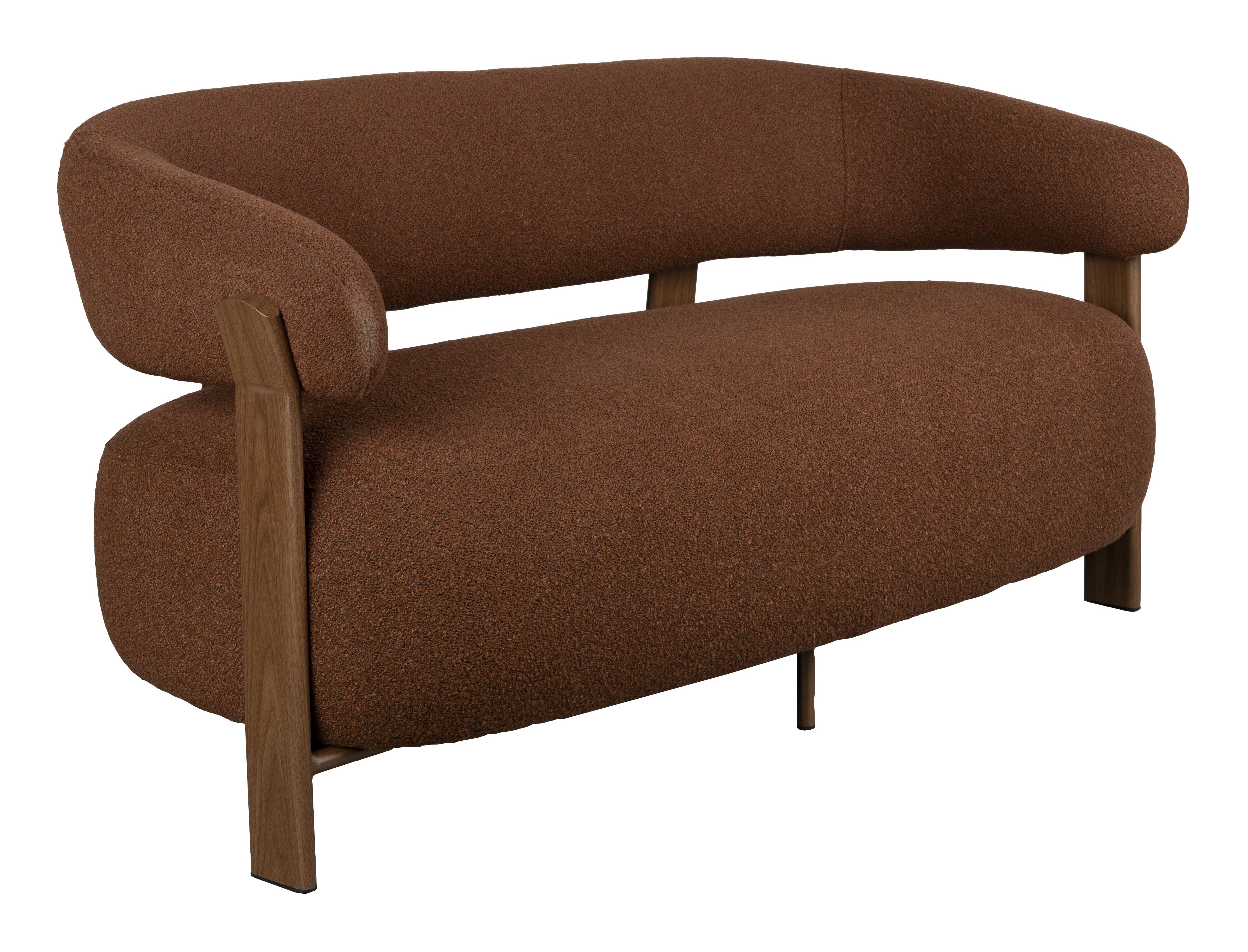 ZILT 2‑zits Bank Rosemarijn – 135 cm Comfortabel design in warme bruine tint