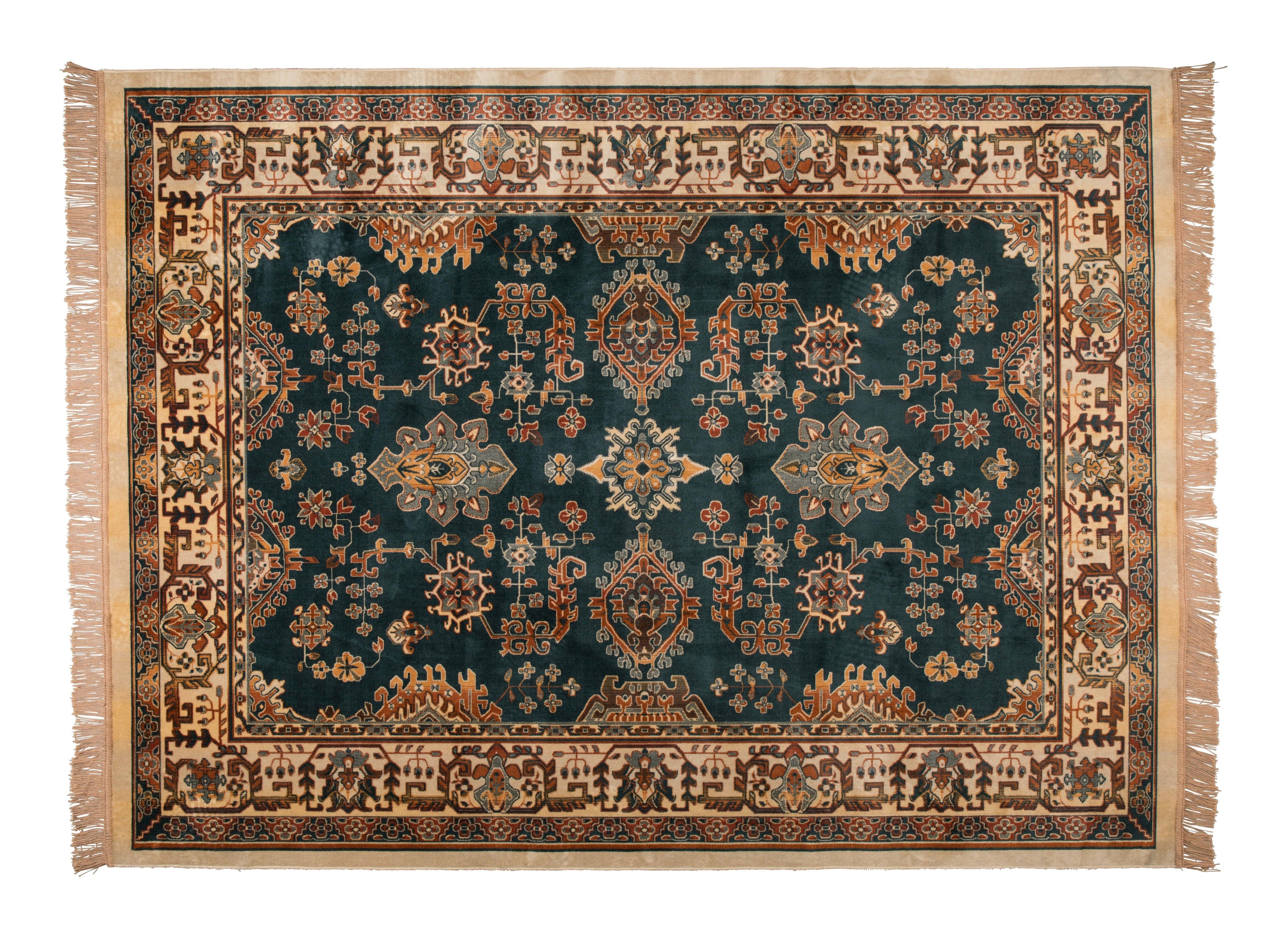 ZILT Boog vloerkleed in warme camel – verkrijgbaar in 200 × 300 cm