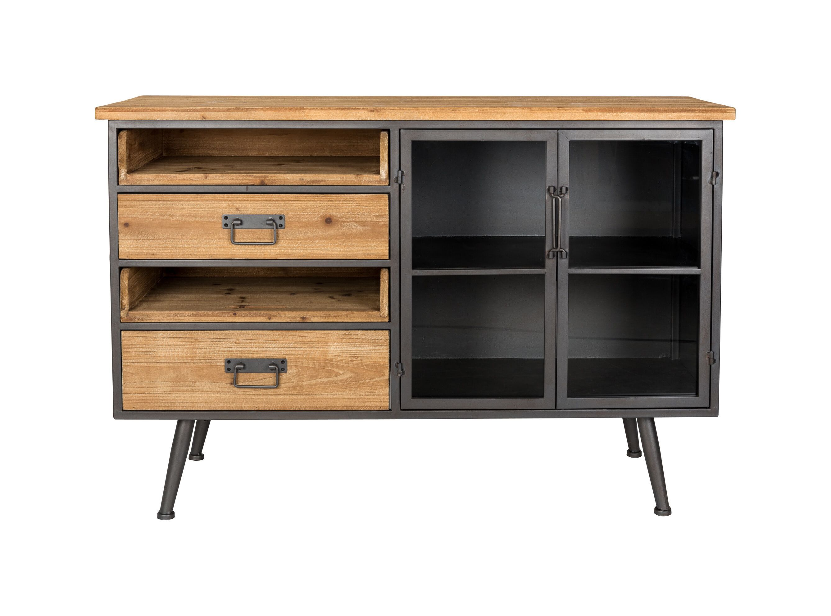 ZILT Clay Industrieel Dressoir 113 cm – Stoer & Functioneel