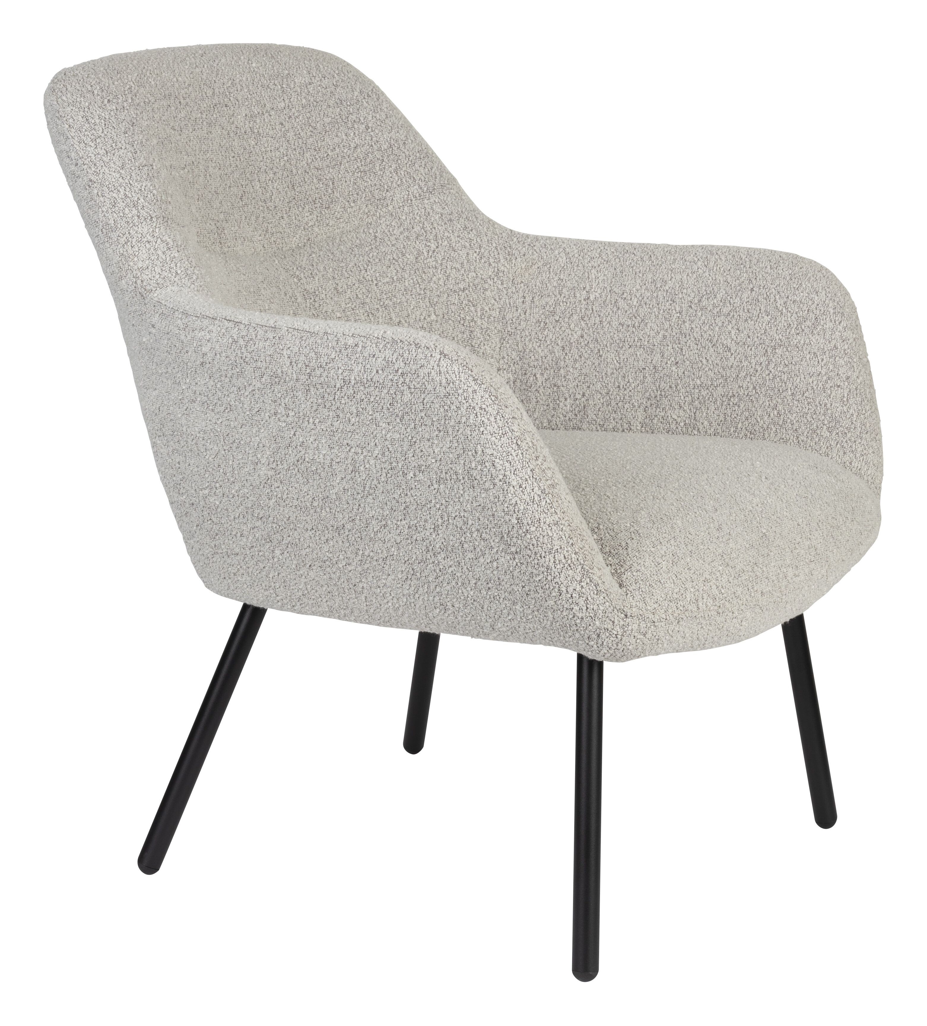 ZILT Fauteuil Tristan Bouclé – Natuurlijk Comfort in Beige