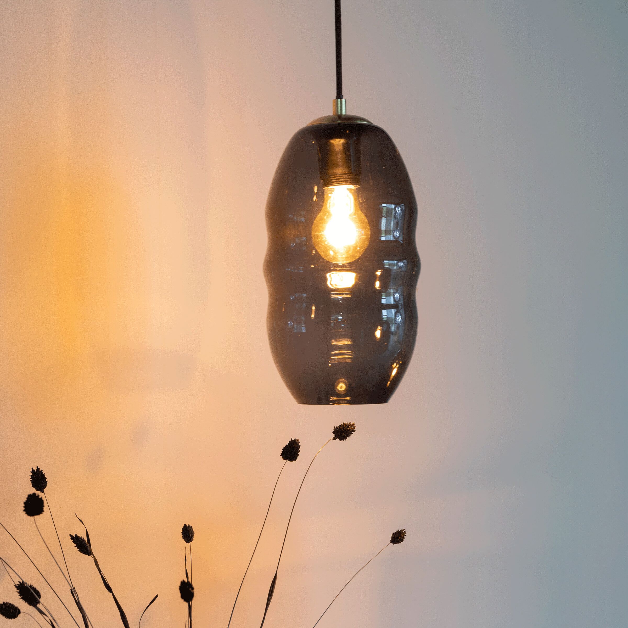 ZILT Pollux Hanglamp – Strakke Grijze Hanglamp in 16 cm of 29 cm