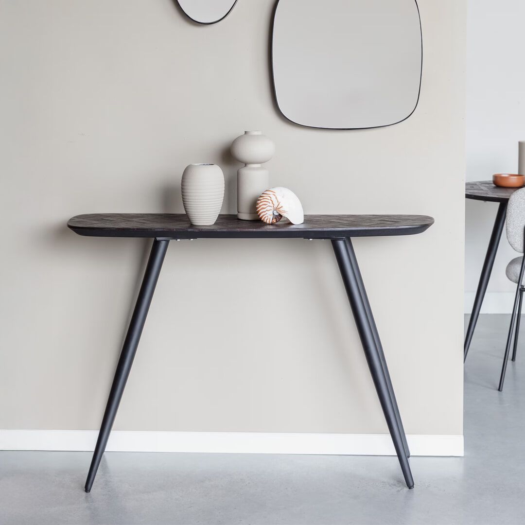 ZILT Sidetable Yasmijn Teakhout – Stijlvol en Duurzaam Met een Groot Plaatje van 118 cm