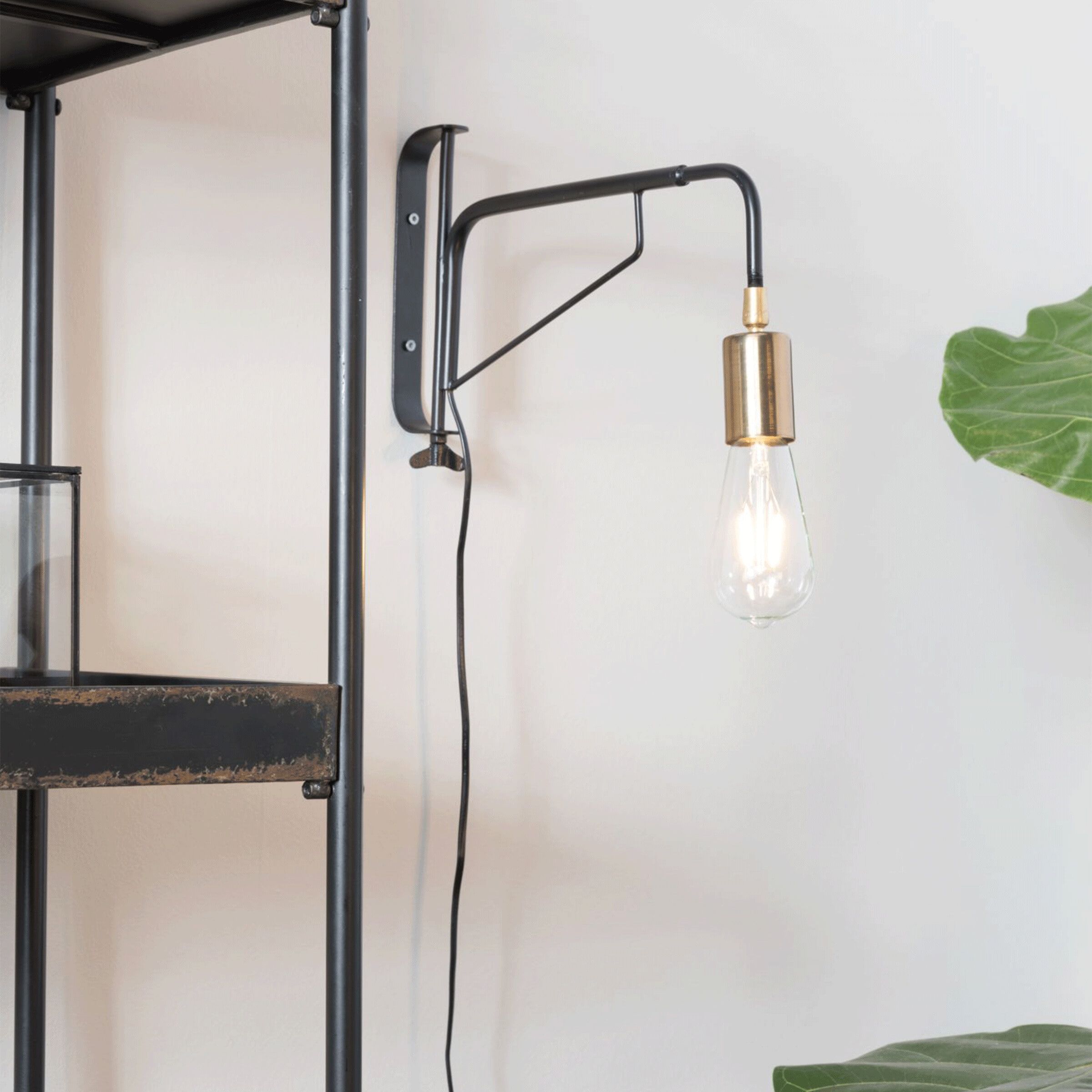ZILT Wandlamp Elga – Moderne Zwarte Wandverlichting voor elke woonruimte