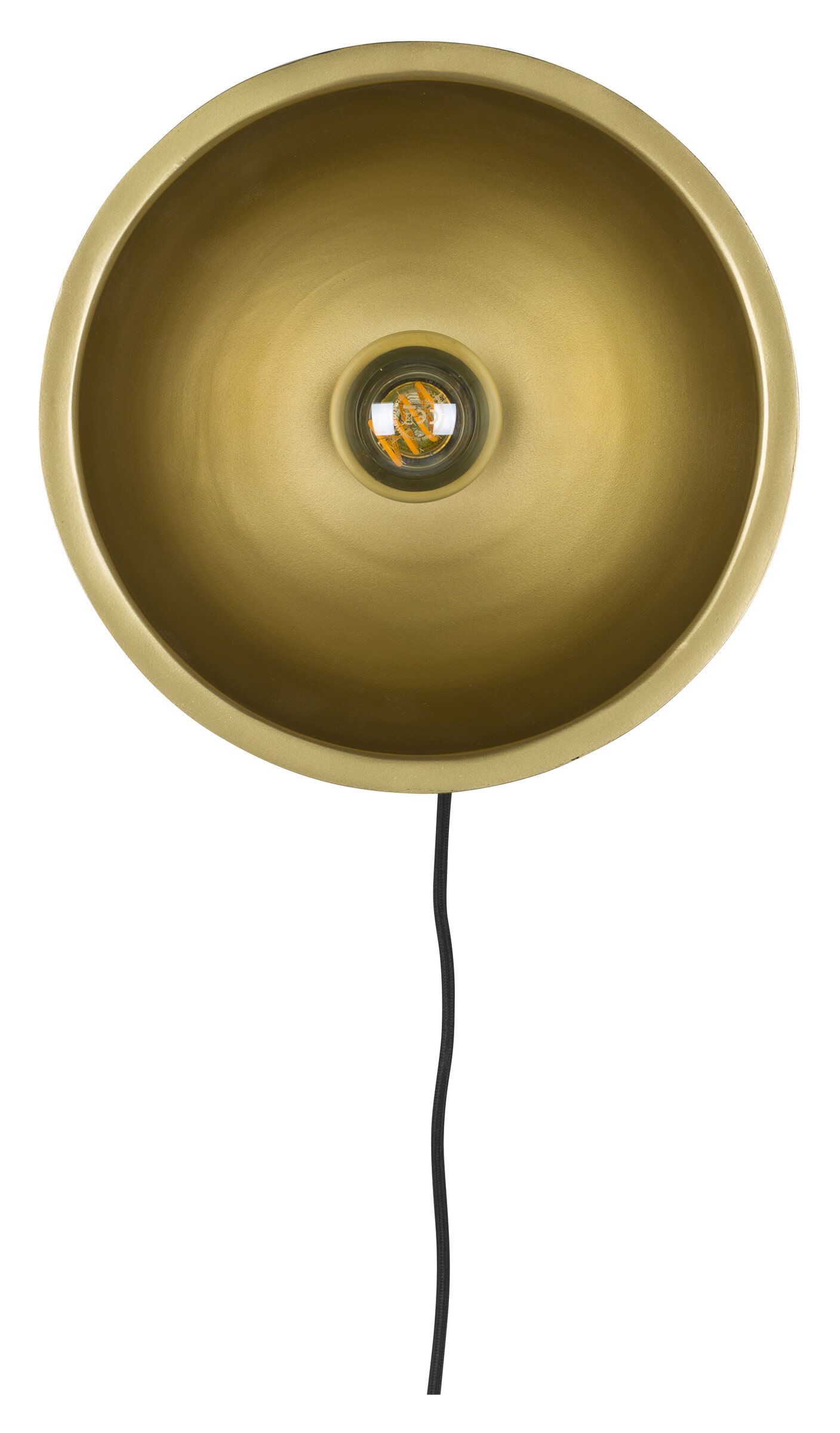 ZILT Wandlamp Willard – Luxe Gouden Wandverlichting van 24 cm
