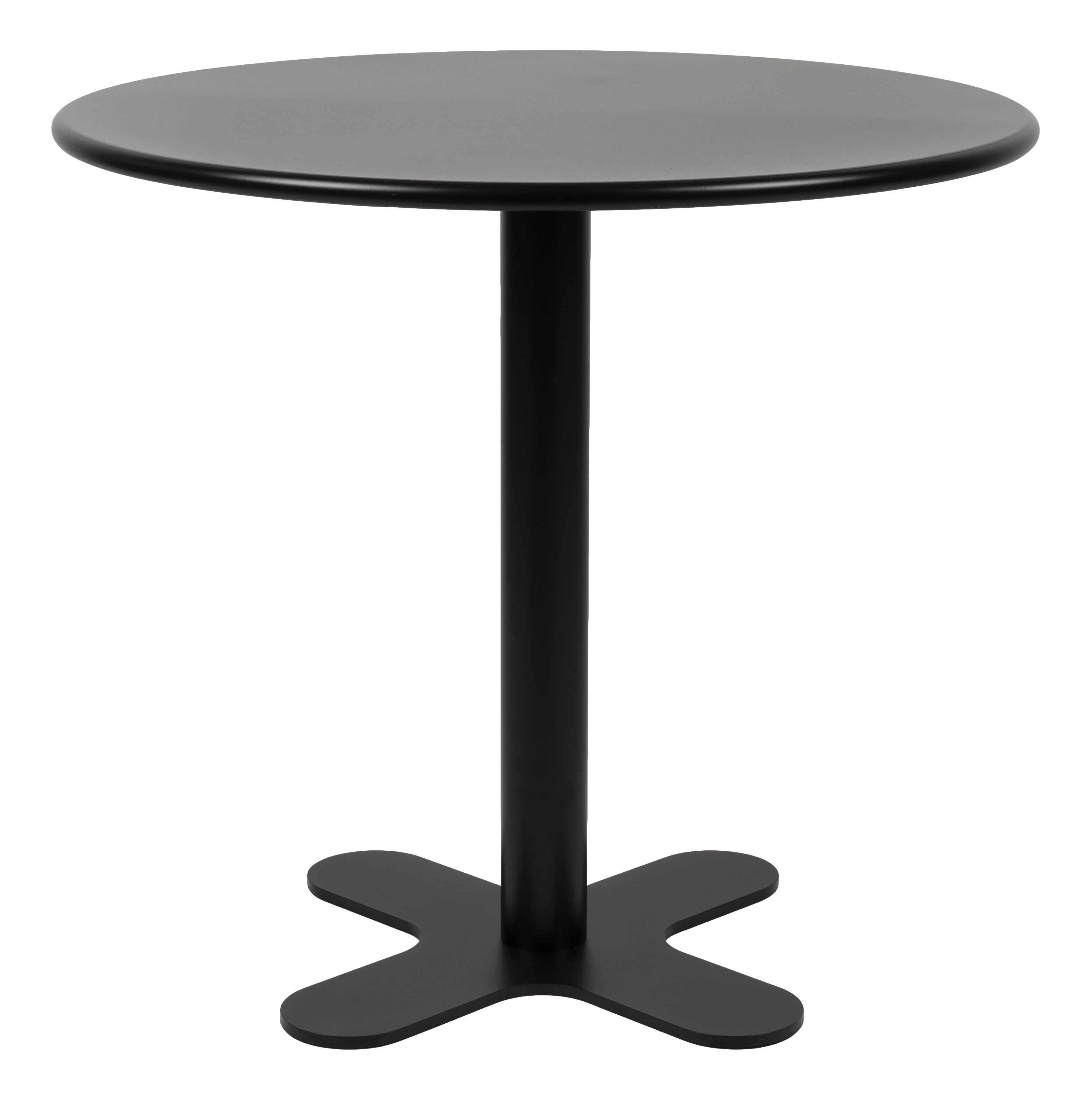 ZILT Yusuf Ronde Outdoor Bistrotafel – 80 cm, Zwart