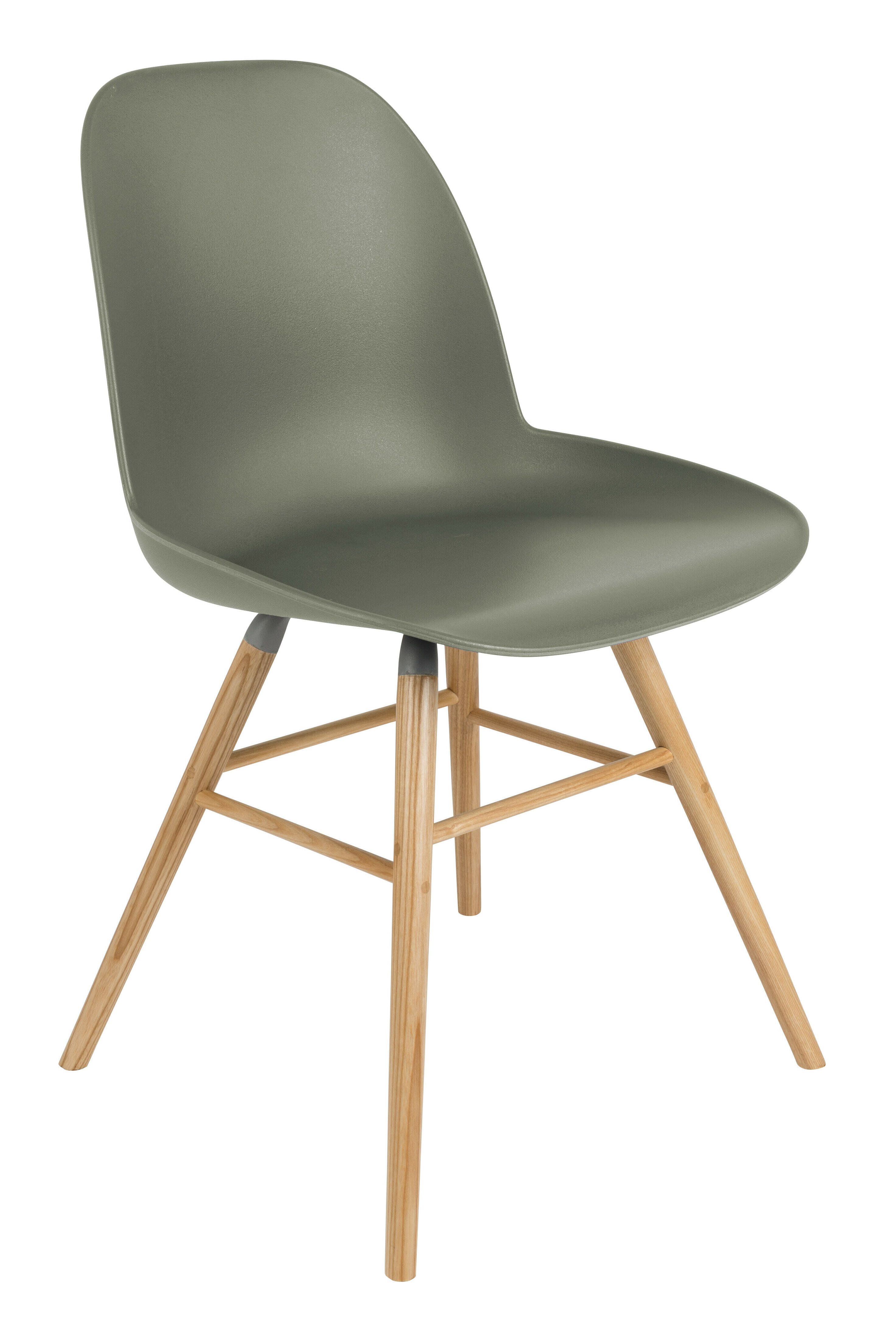 Zuiver Albert Kuip eetkamerstoel – groen, strak design & comfort