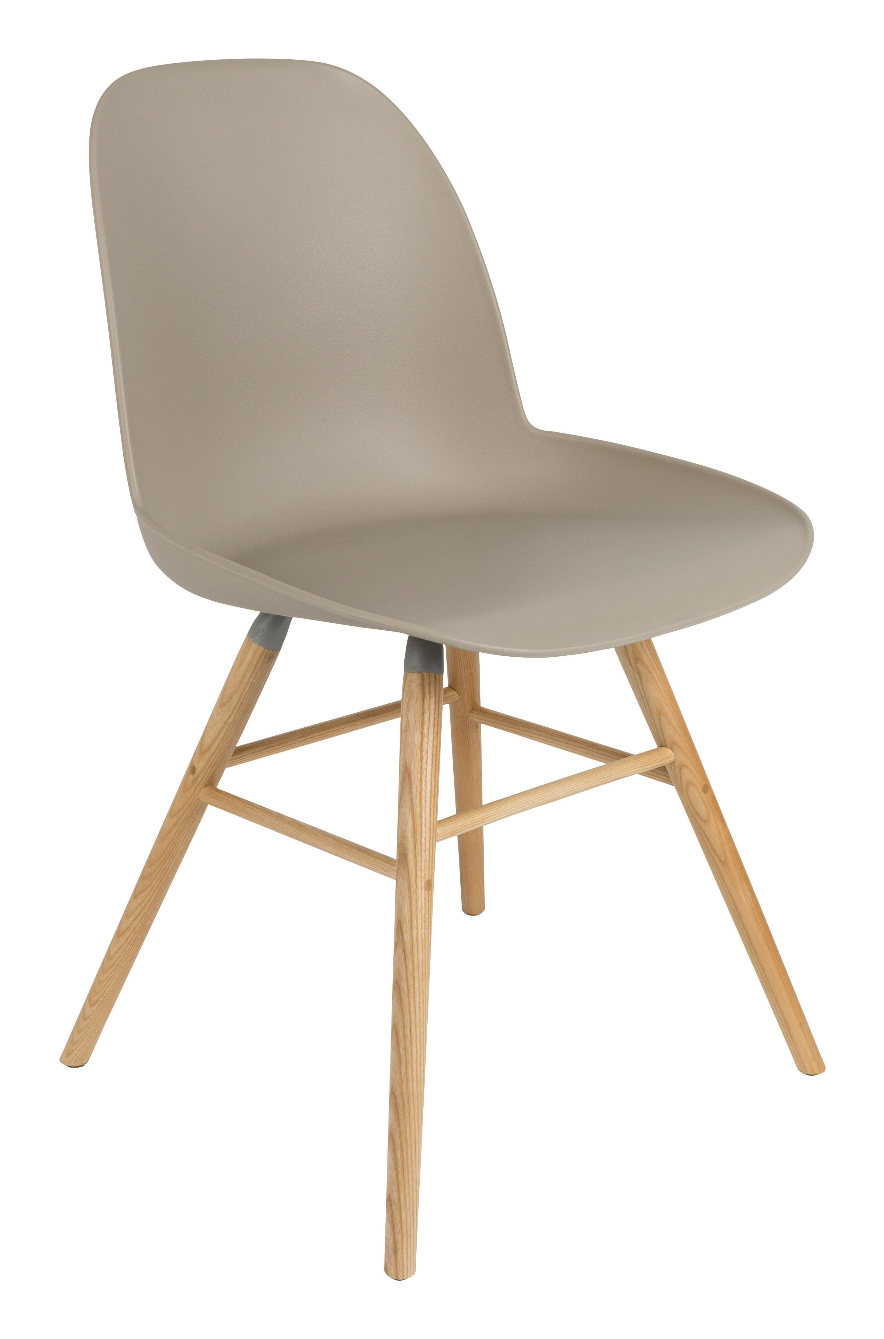 Zuiver Albert Kuip eetkamerstoel in taupe – stijlvol comfort en eigentijds design