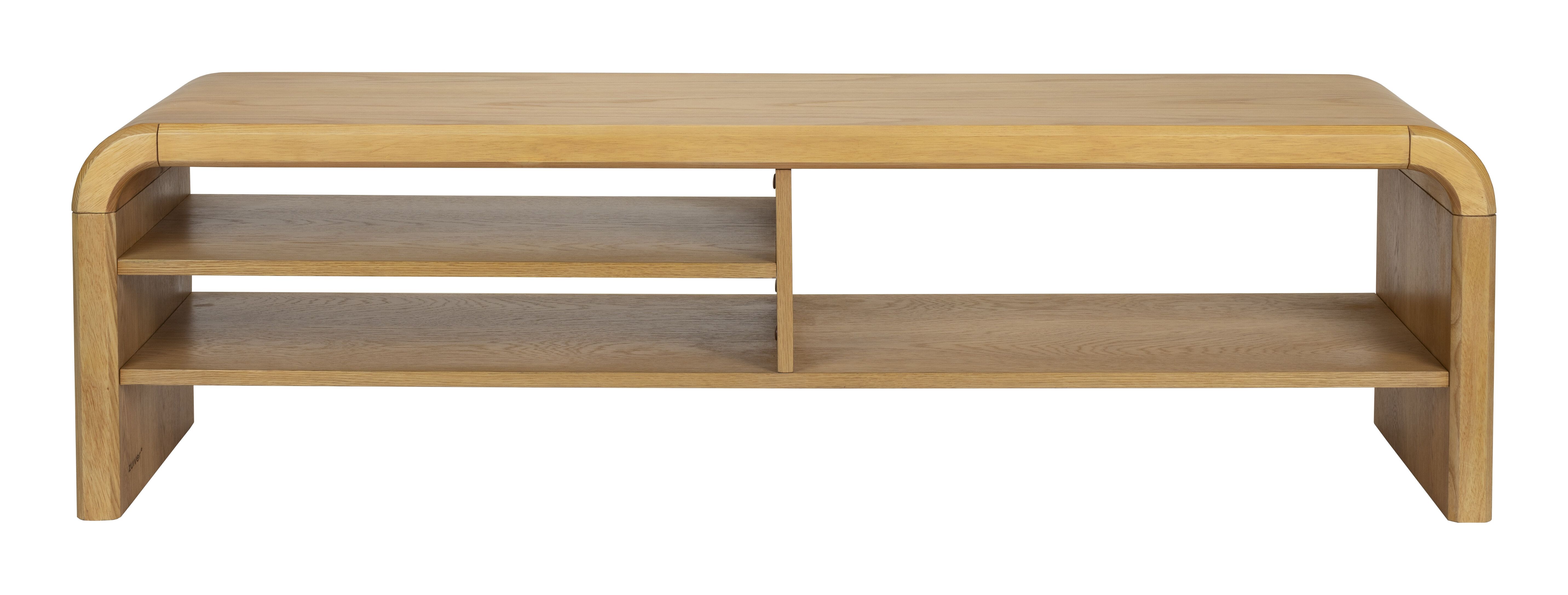 Zuiver Brave TV‑meubel 160 cm – Natureel eiken‑ en rubberhout