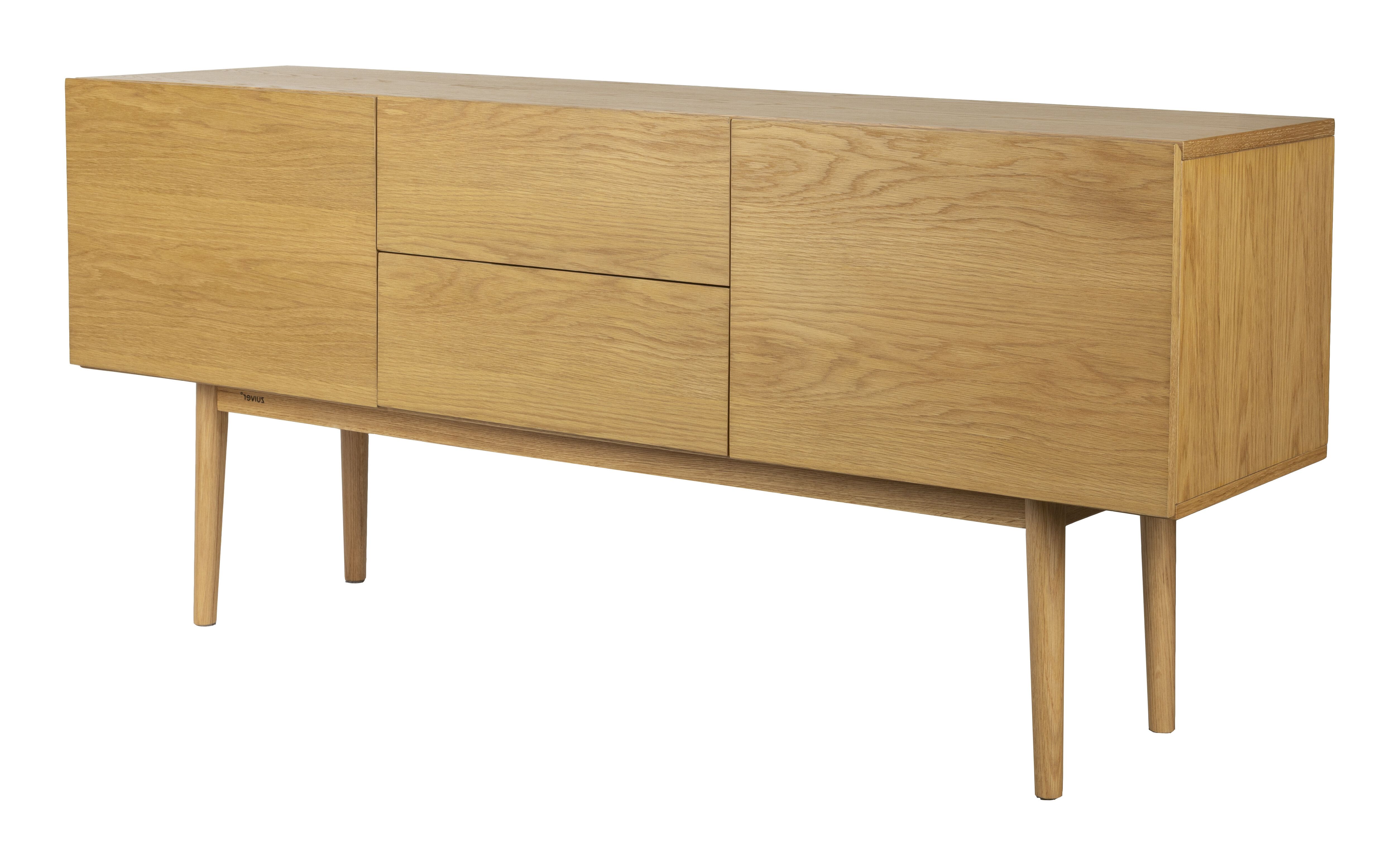 Zuiver Dressoir High on Wood – Stijlvol massief eikenhout (160 cm)