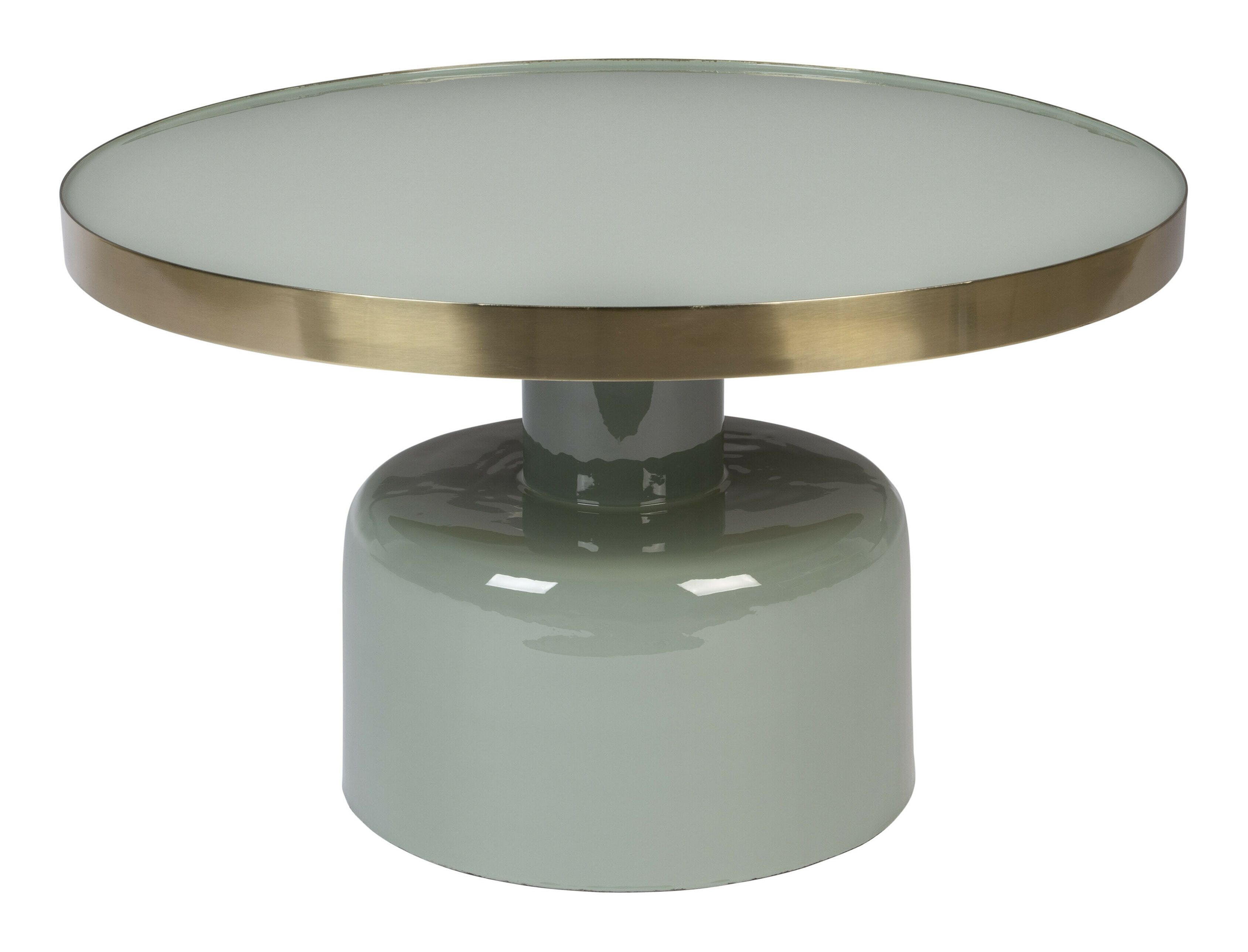 Zuiver Ronde Salontafel Glam 60 cm – Luxe & Compact in Groen