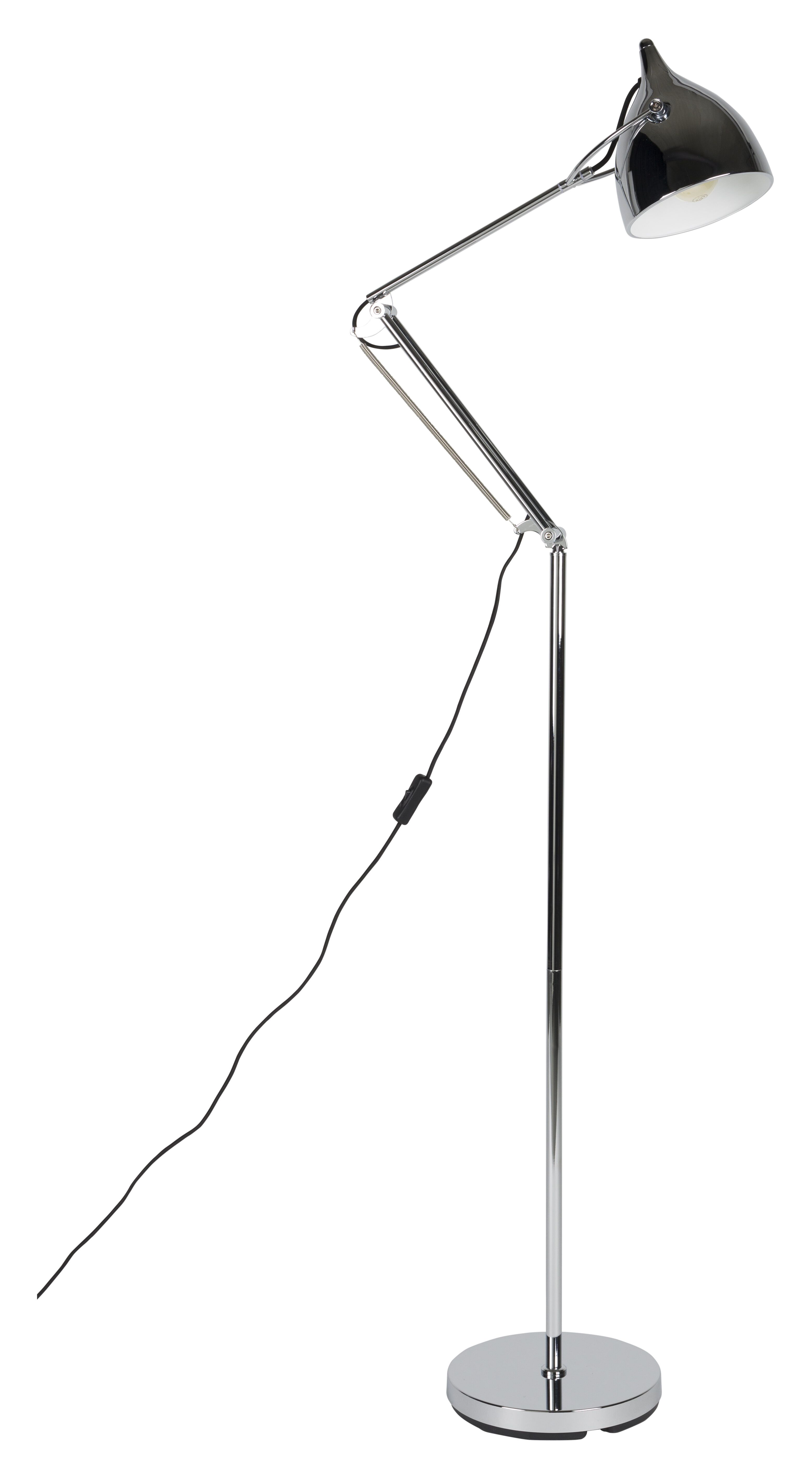 Zuiver Vloerlamp Reader – Moderne Chrome Elegantie voor uw Woonruimte