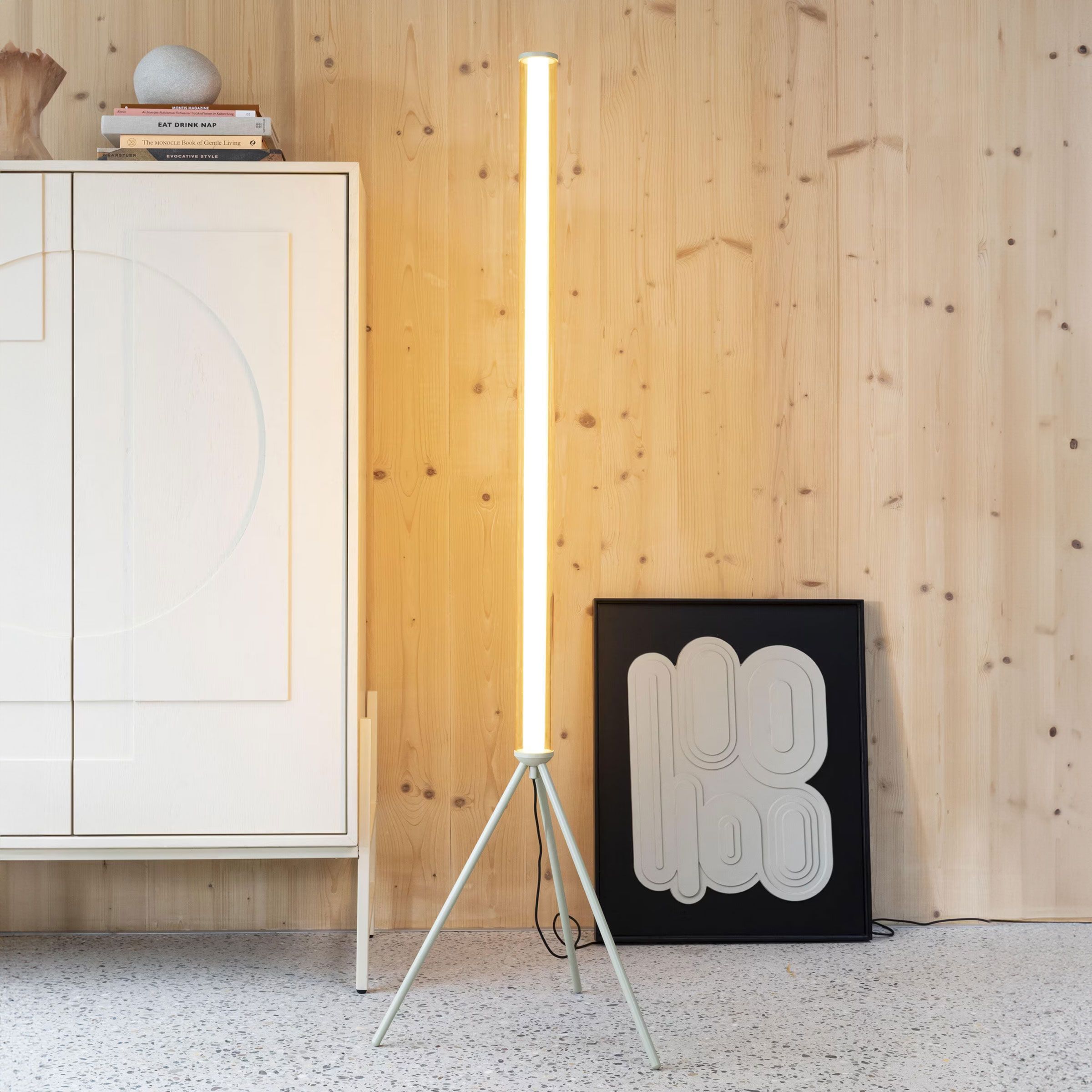 Zuiver Vloerlamp Scotty 156 cm – Elegante, dimbare verlichting in Beige
