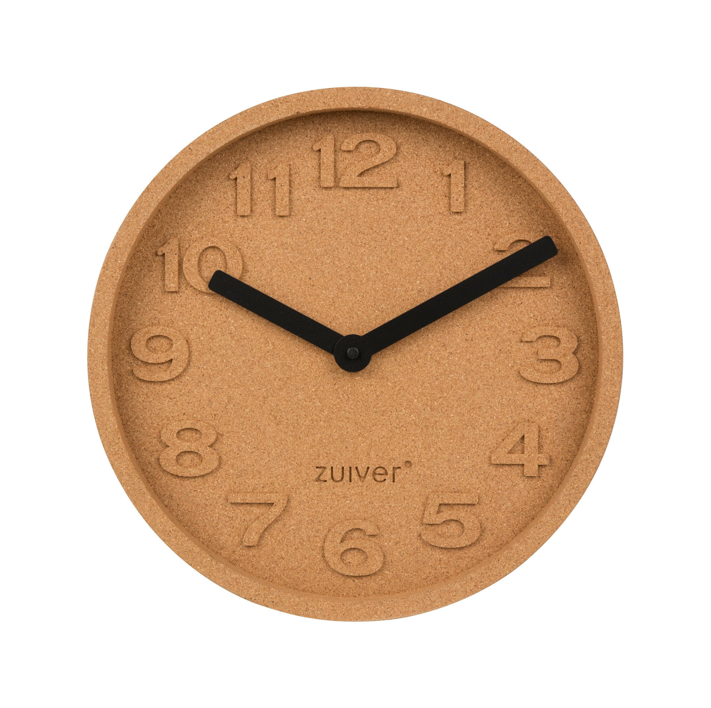 Zuiver Wandklok Cork Kurk – Warm & Tijdloos Design