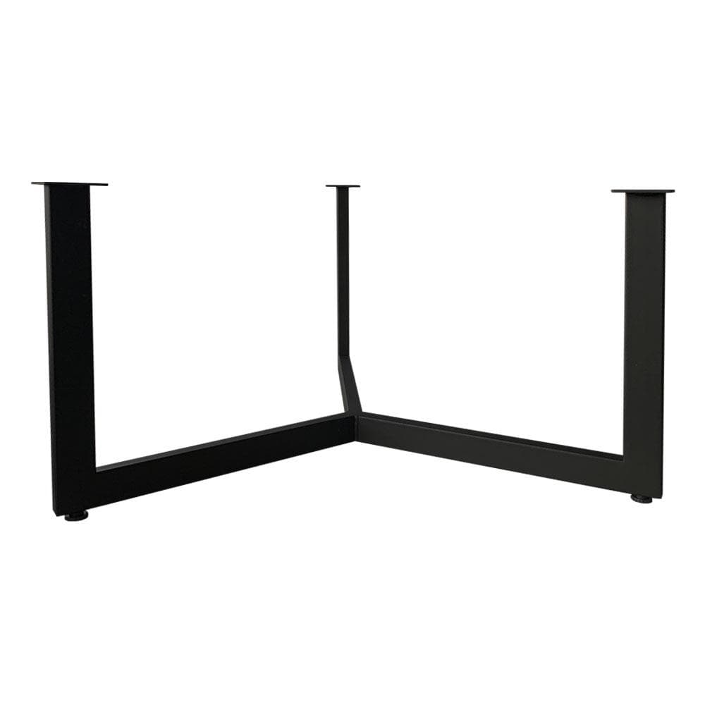 Zwart Staal Salononderstel – Ronde Basis Ø73 cm, Hoogte 37 cm